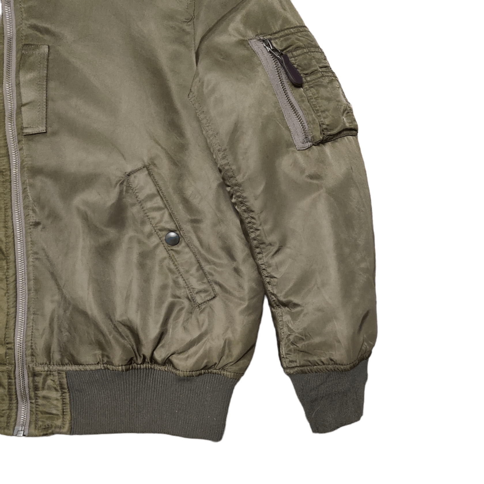 GU GU Japanese Brand Bomber Jacket Ma1 Military Size US S / EU 44-46 / 1 - 4 Thumbnail