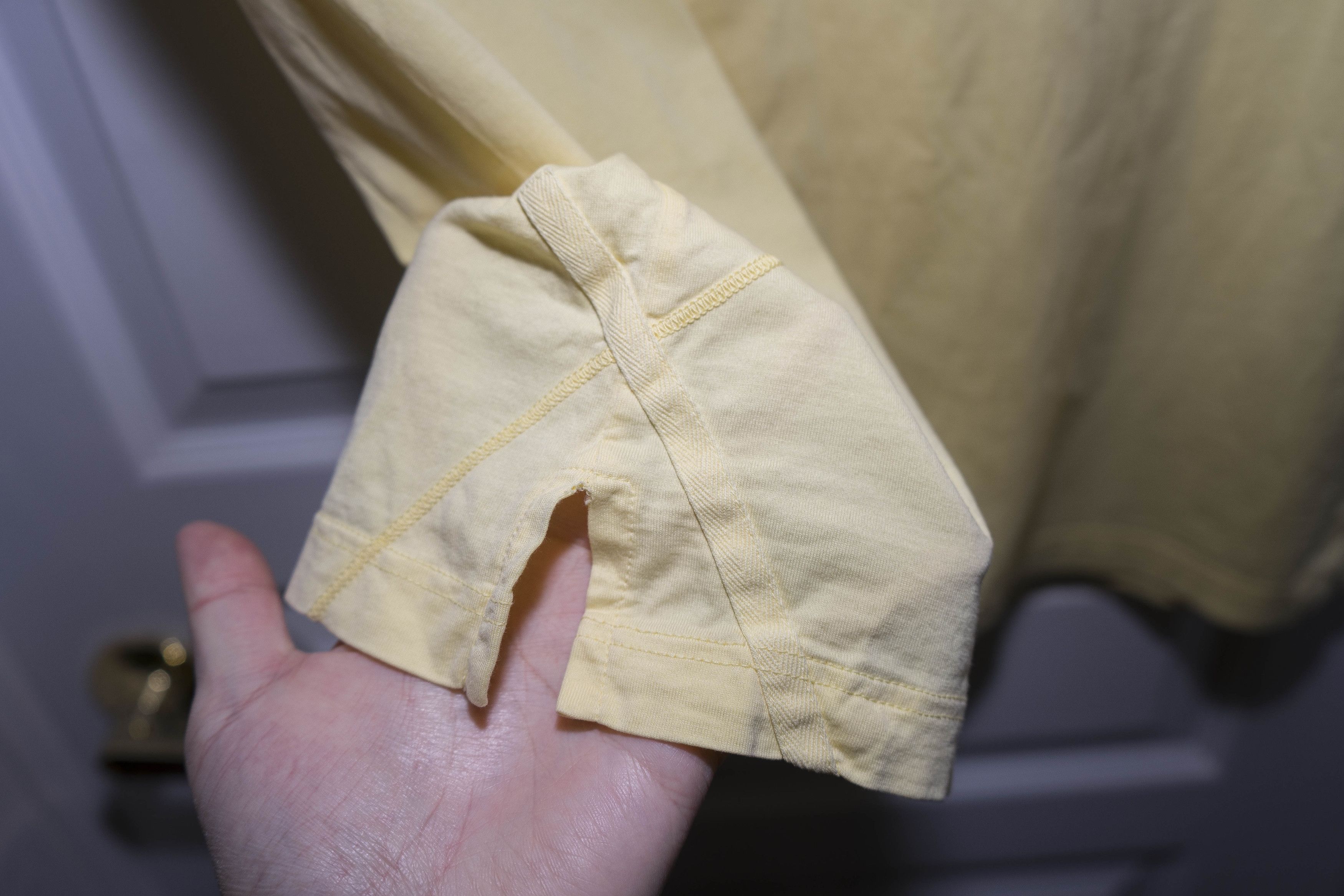 Valentino Valentino Marini - Yellow Press-Stud Polo Shirt - Sz M Size US M / EU 48-50 / 2 - 10 Thumbnail