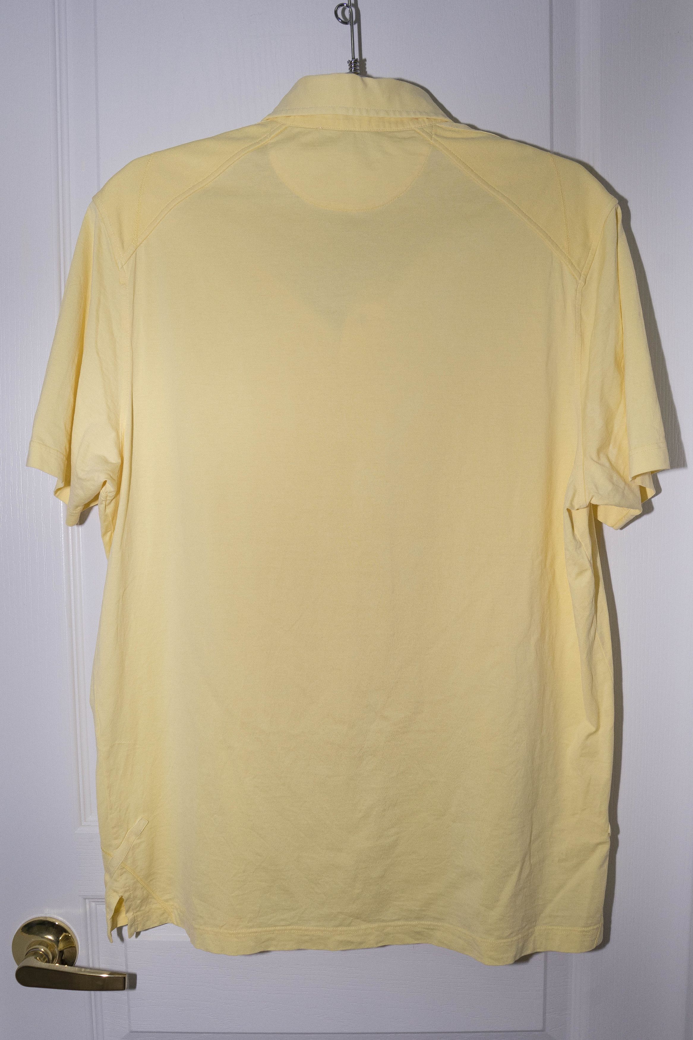 Valentino Valentino Marini - Yellow Press-Stud Polo Shirt - Sz M Size US M / EU 48-50 / 2 - 2 Thumbnail