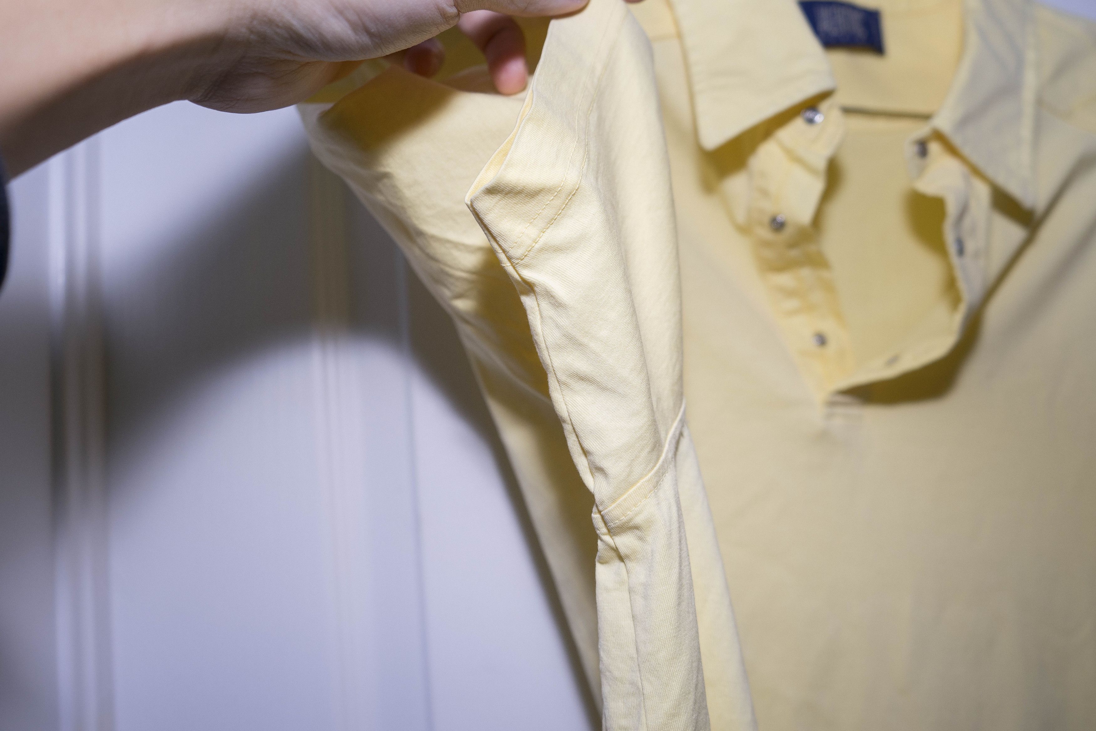 Valentino Valentino Marini - Yellow Press-Stud Polo Shirt - Sz M Size US M / EU 48-50 / 2 - 12 Thumbnail