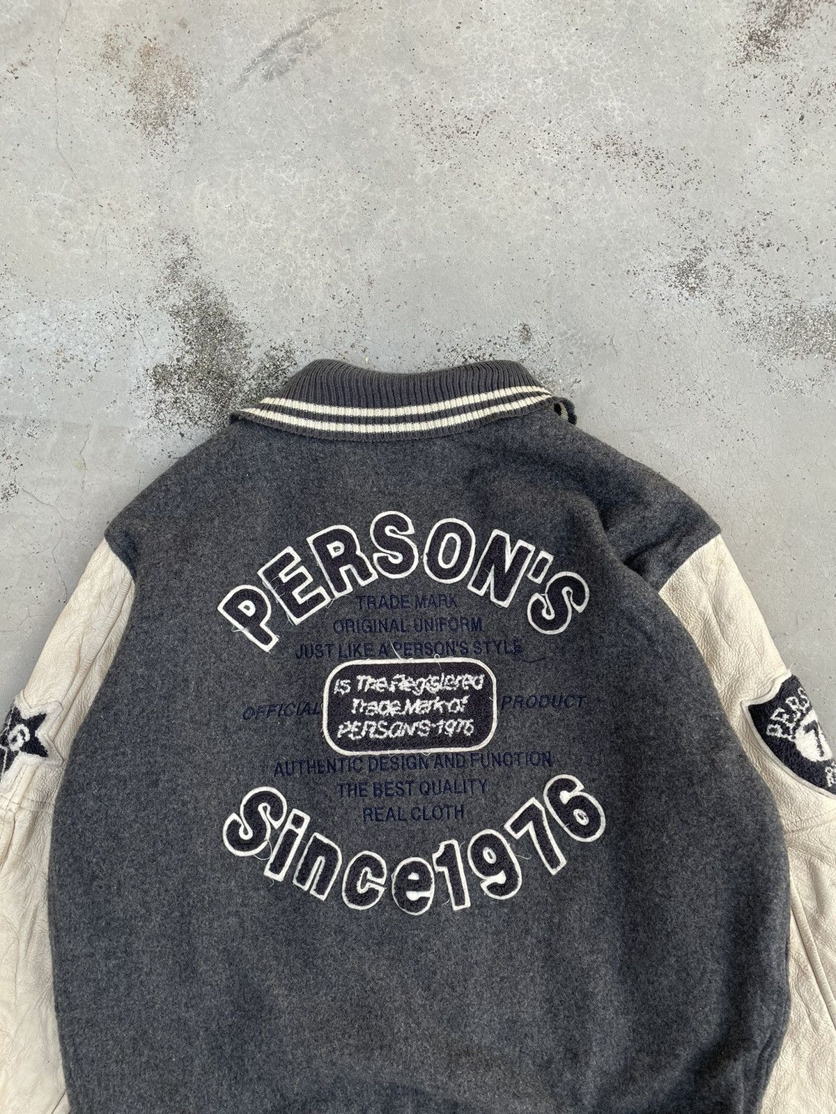 Japanese Brand × PERSON'S VINTAGE PERSON’S VARSITY JACKET Size US M / EU 48-50 / 2 - 11 Thumbnail