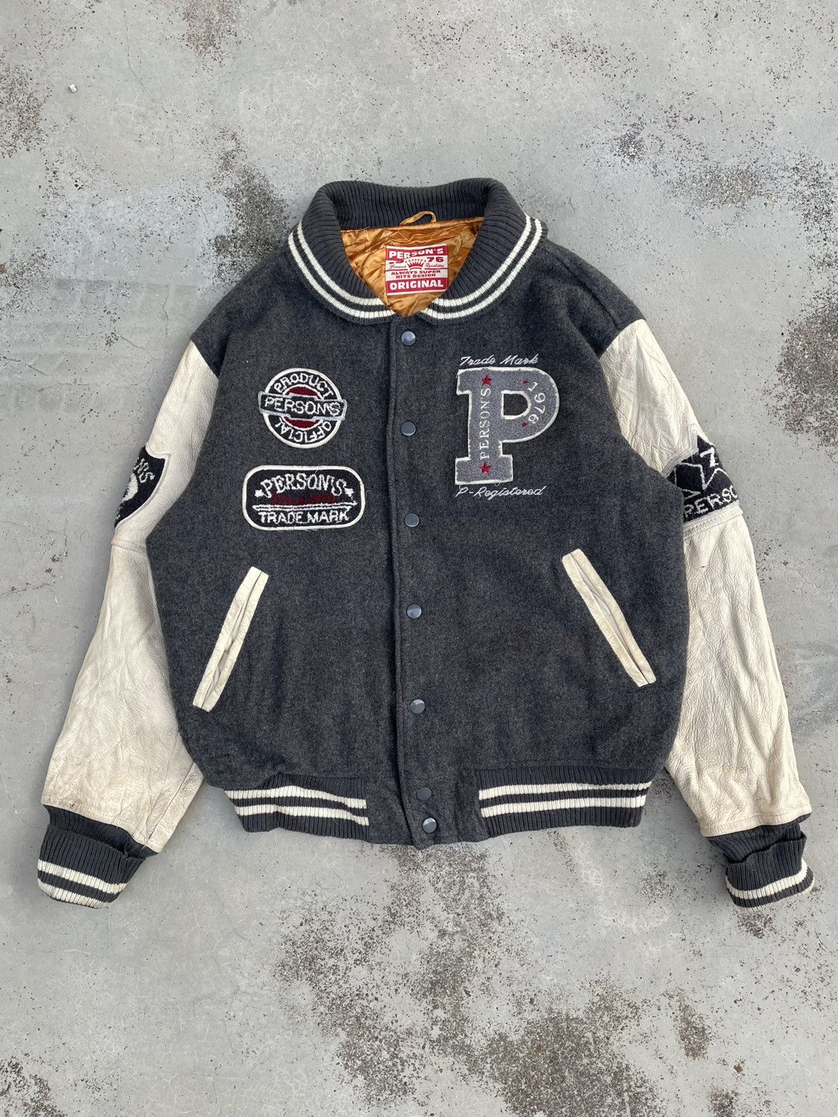 Japanese Brand × PERSON'S VINTAGE PERSON’S VARSITY JACKET Size US M / EU 48-50 / 2 - 5 Thumbnail
