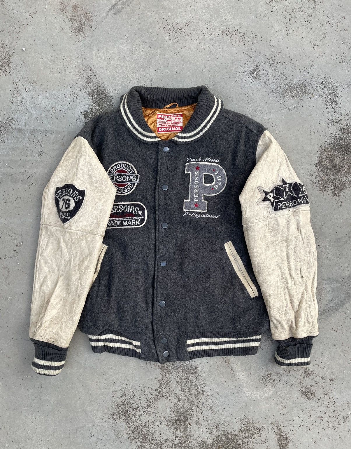 Japanese Brand × PERSON'S VINTAGE PERSON’S VARSITY JACKET Size US M / EU 48-50 / 2 - 6 Thumbnail