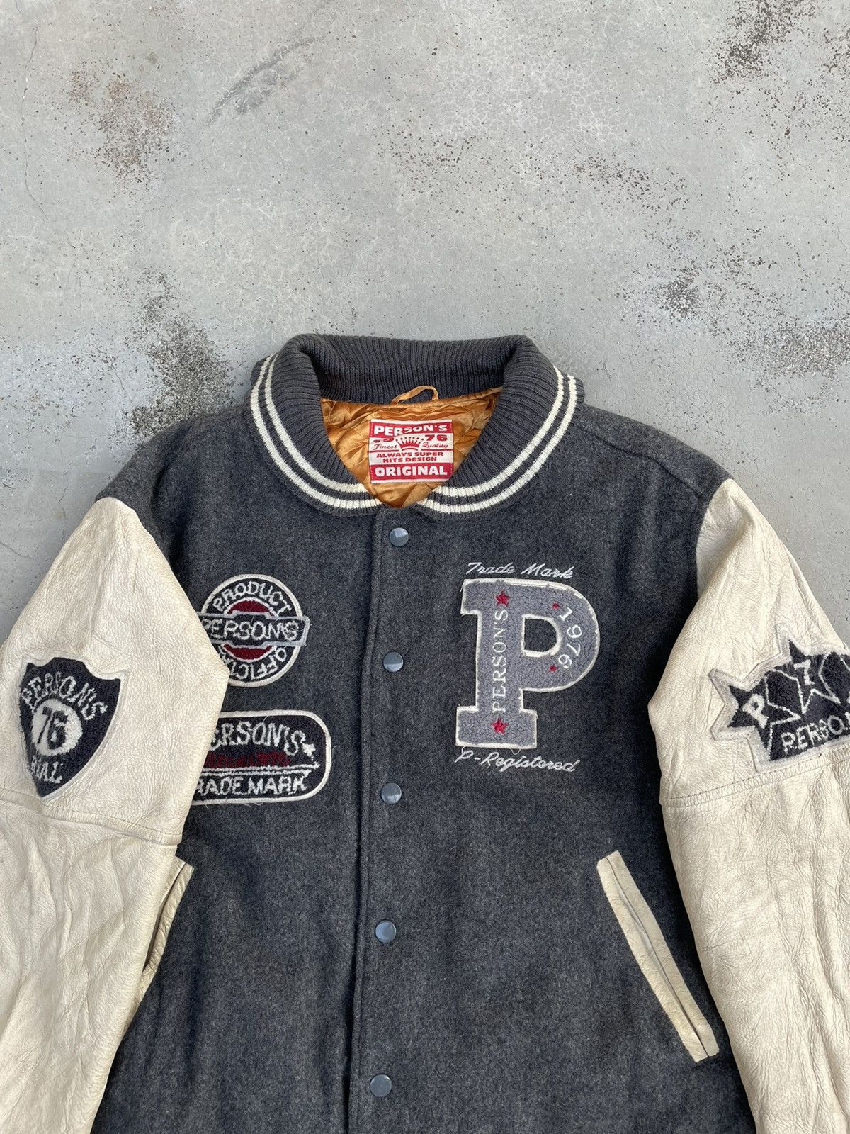 Japanese Brand × PERSON'S VINTAGE PERSON’S VARSITY JACKET Size US M / EU 48-50 / 2 - 7 Thumbnail