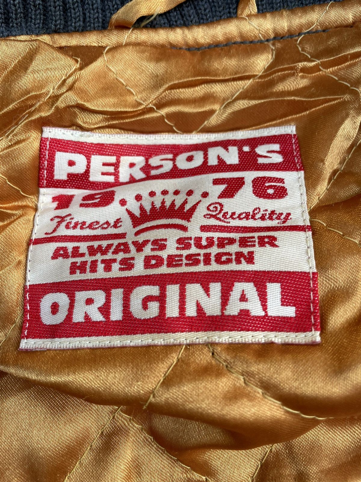 Japanese Brand × PERSON'S VINTAGE PERSON’S VARSITY JACKET Size US M / EU 48-50 / 2 - 16 Thumbnail