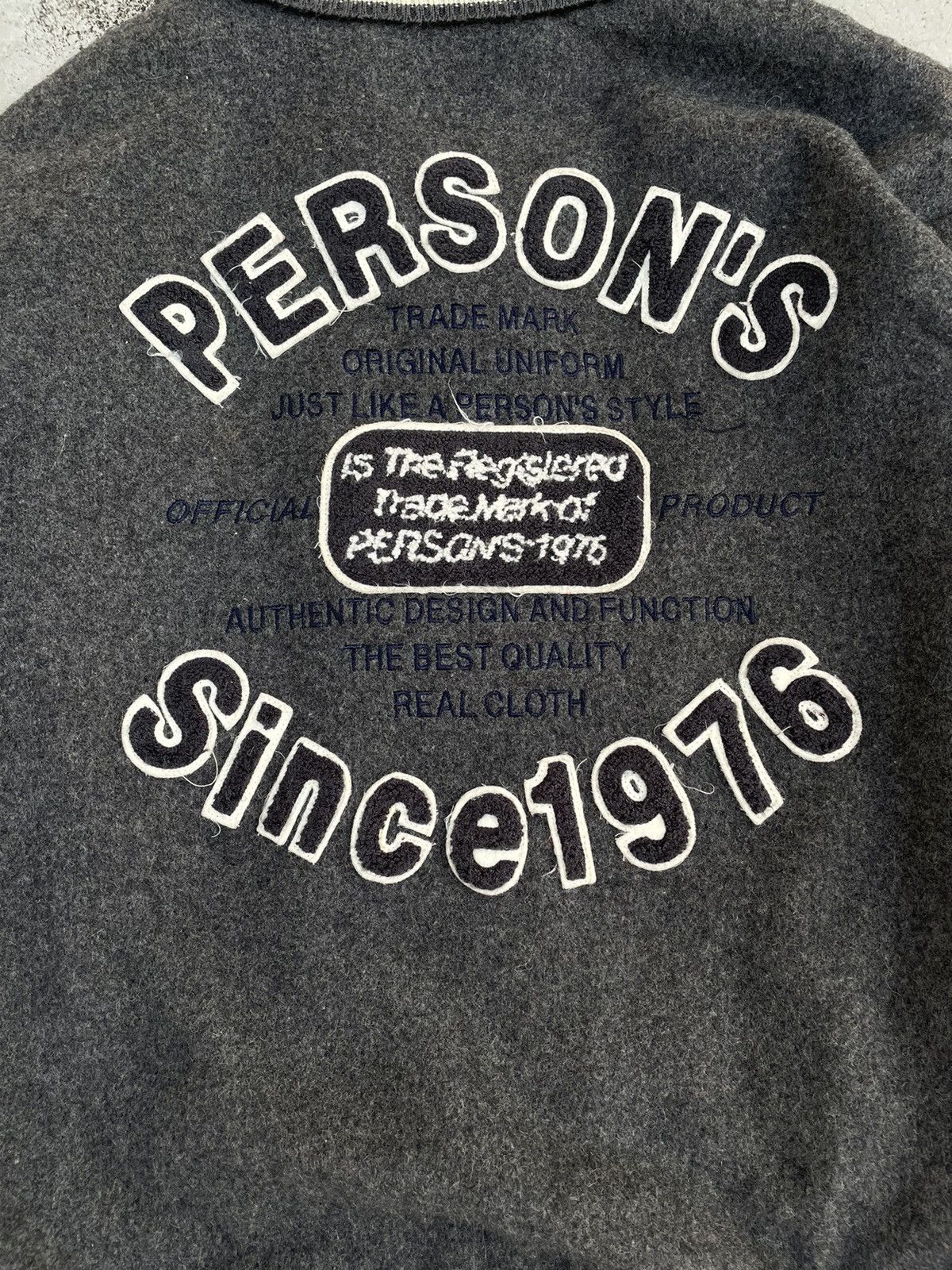 Japanese Brand × PERSON'S VINTAGE PERSON’S VARSITY JACKET Size US M / EU 48-50 / 2 - 12 Thumbnail