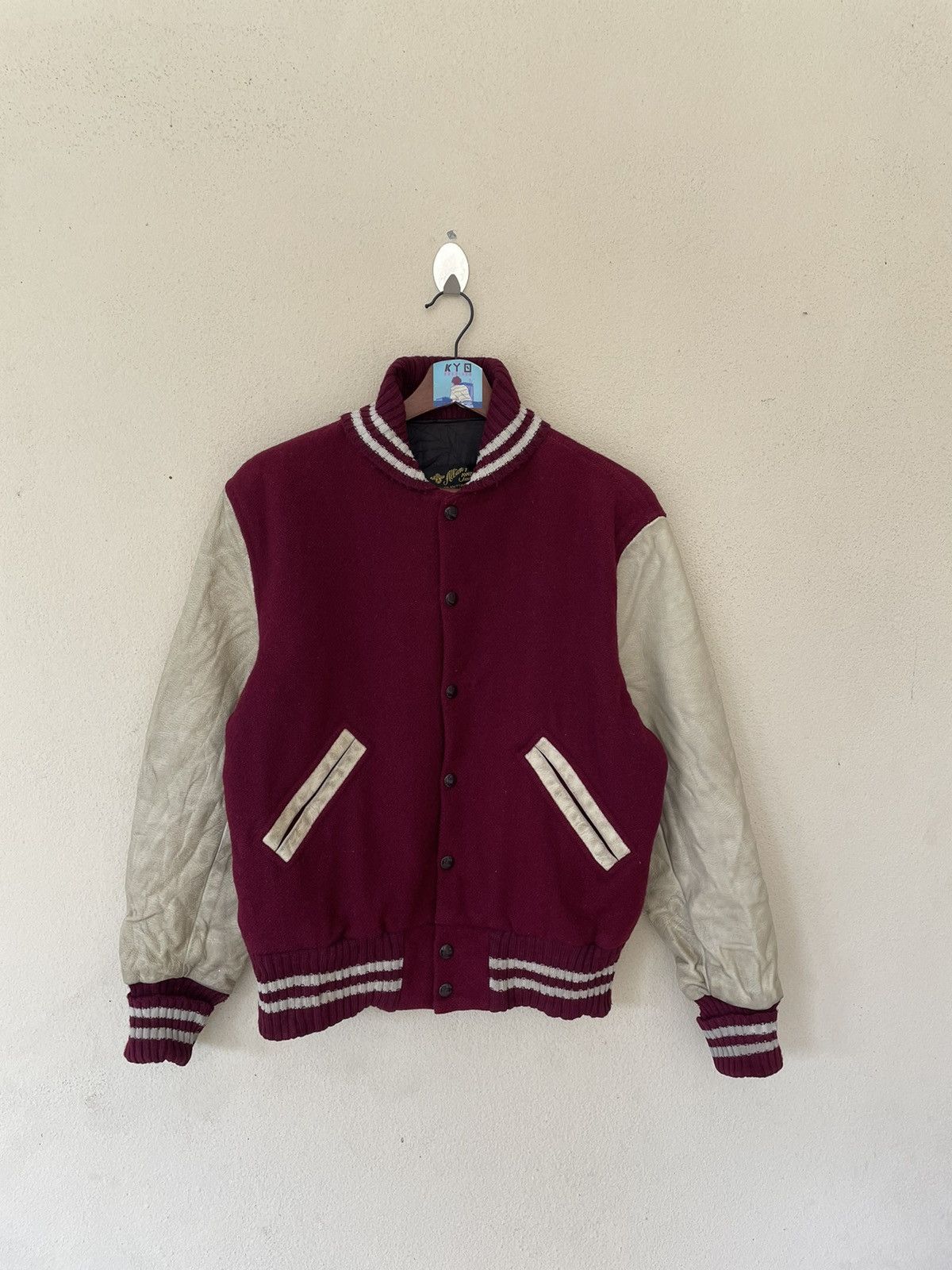 Other VINTAGE ALBION KNITTING MILLS STADIUM JUMPER Size US M / EU 48-50 / 2 - 2 Thumbnail