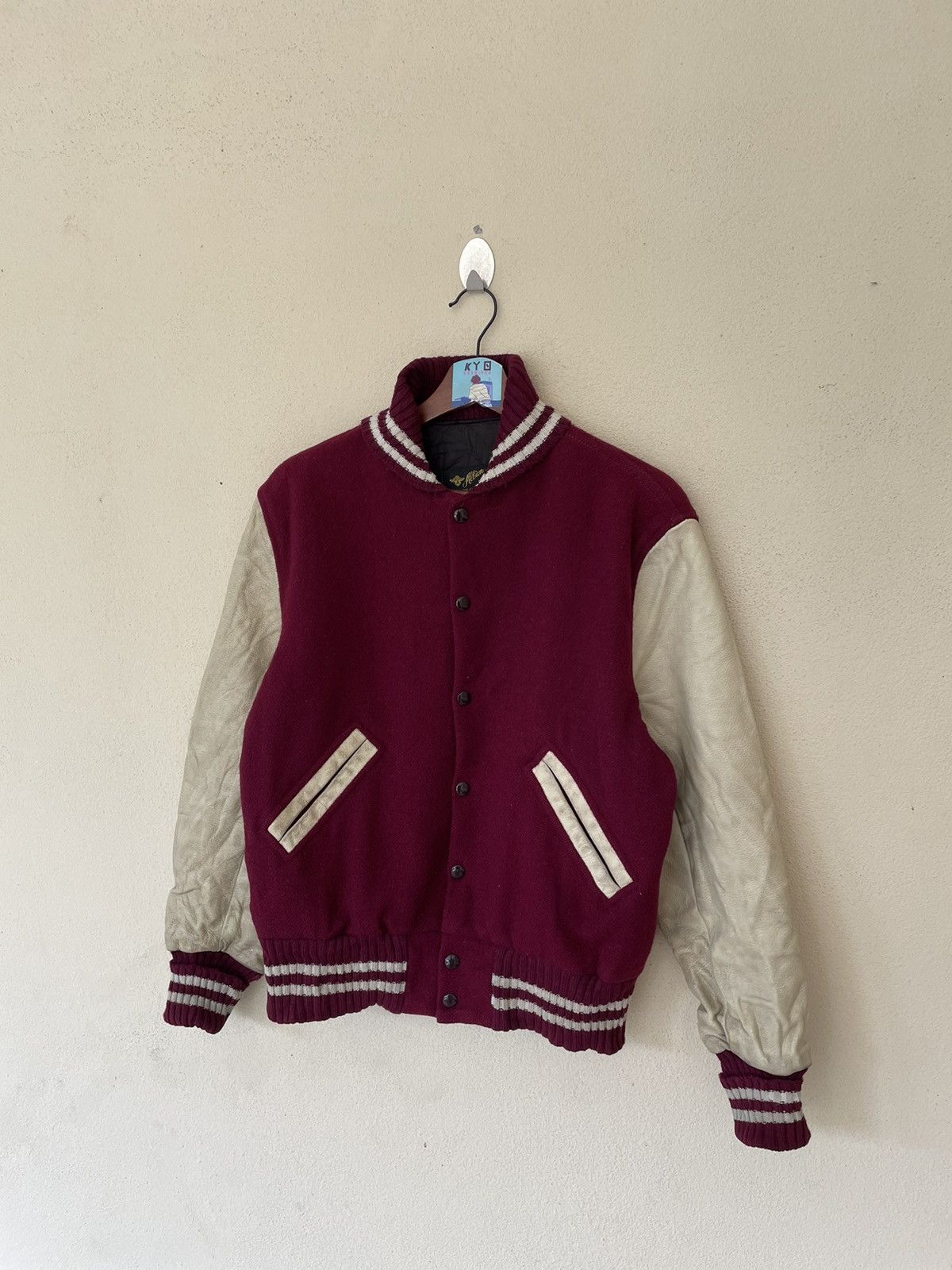 Other VINTAGE ALBION KNITTING MILLS STADIUM JUMPER Size US M / EU 48-50 / 2 - 3 Thumbnail