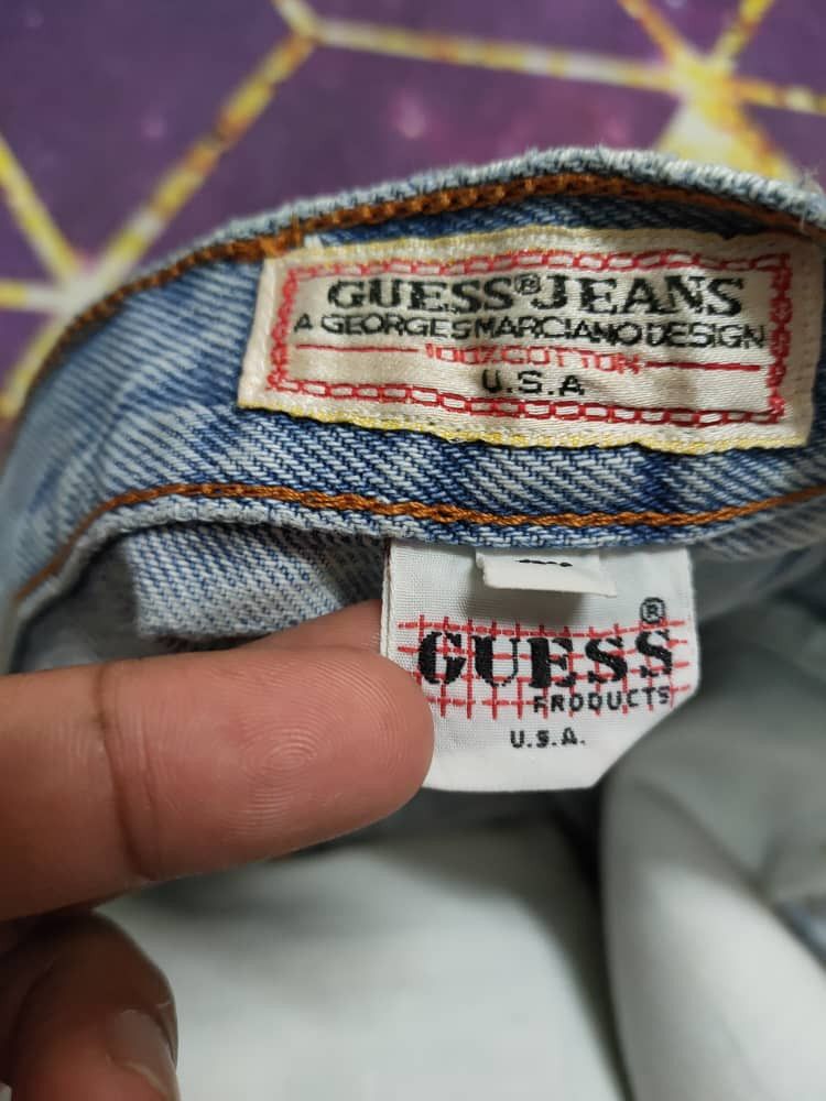 Guess Vintage Guess Skinny Jeans, Made in USA Size 26" / US 2 / IT 38 - 10 Thumbnail