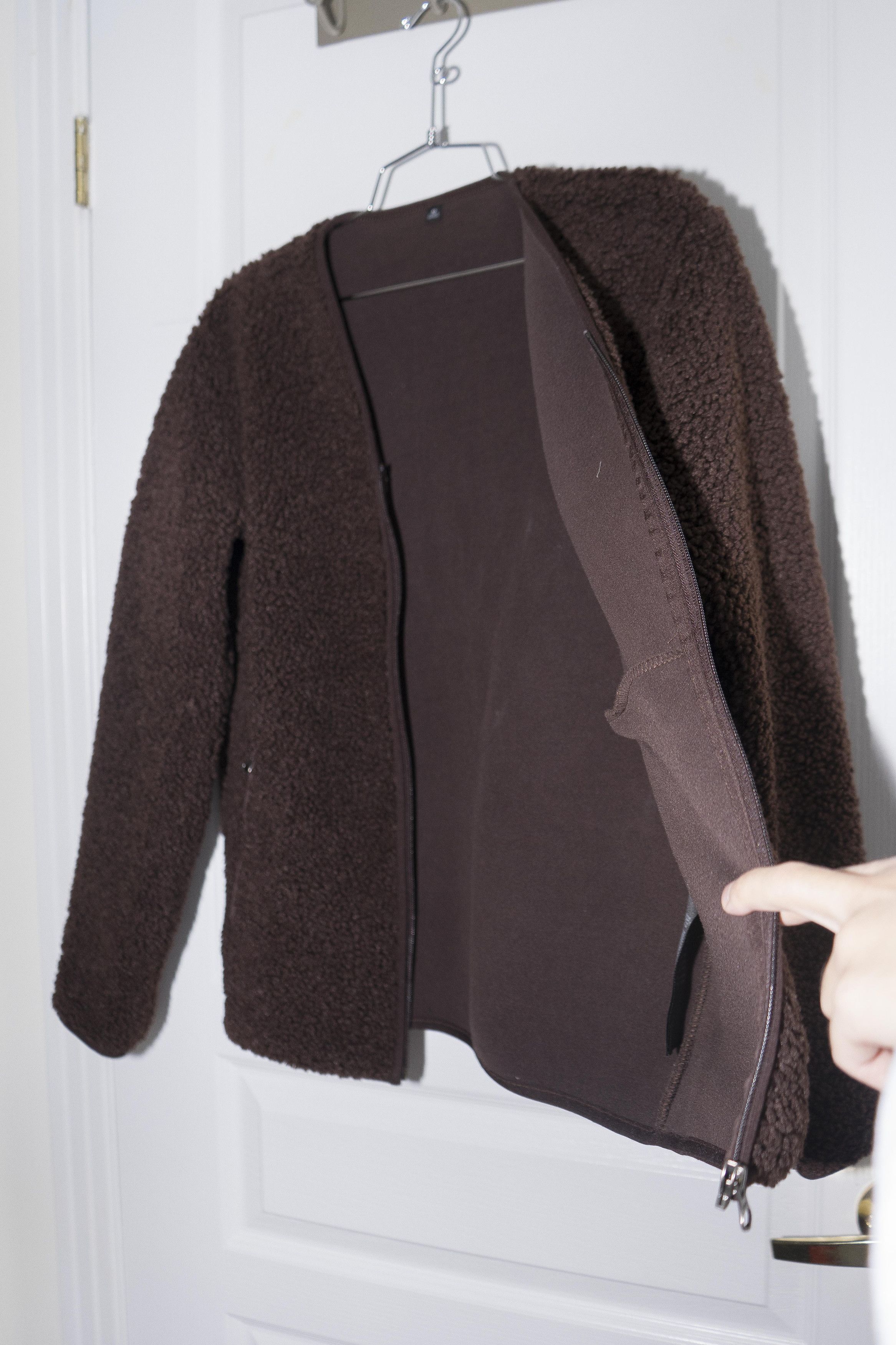 Uniqlo High-Yield/Pile Sherpa Zip Cardigan - Brown Size US XS / EU 42 / 0 - 7 Thumbnail