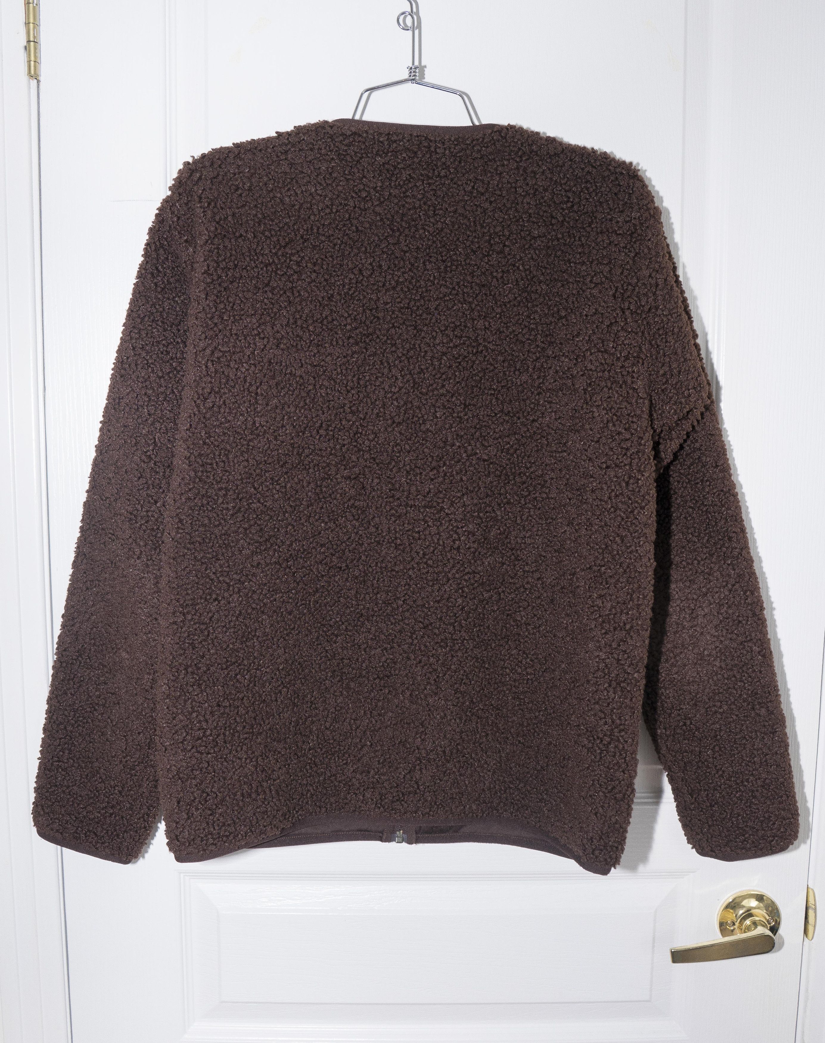 Uniqlo High-Yield/Pile Sherpa Zip Cardigan - Brown Size US XS / EU 42 / 0 - 4 Thumbnail