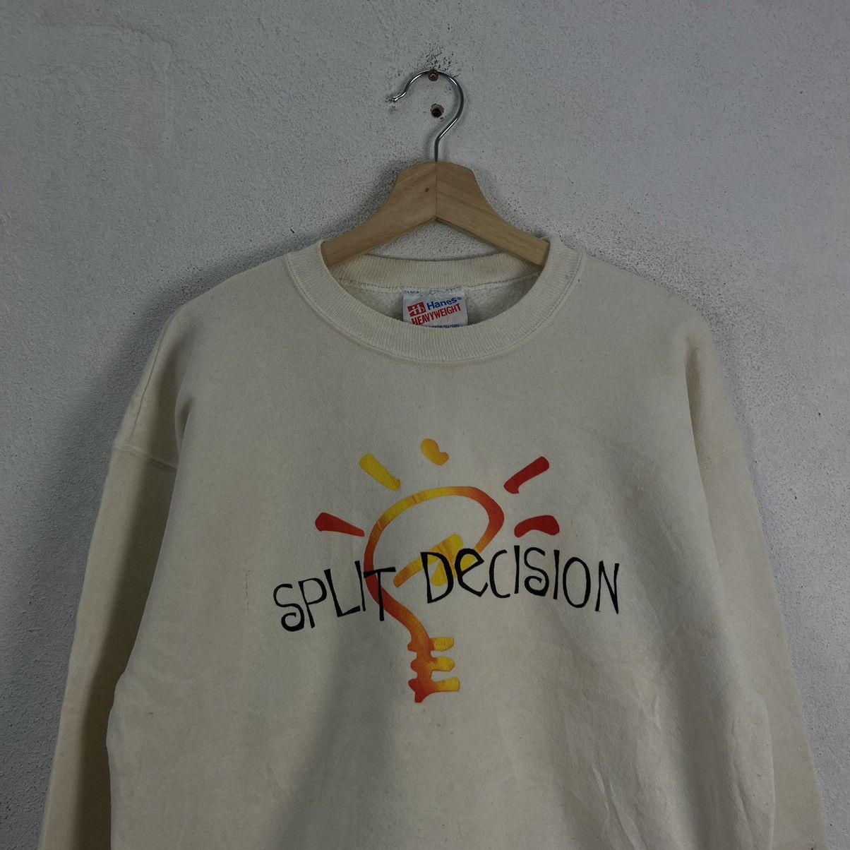 Vintage VINTAGE HANES HEAVYWEIGHT SWEATSHIRT CREWNECK BIG LOGO USA Size US L / EU 52-54 / 3 - 3 Thumbnail