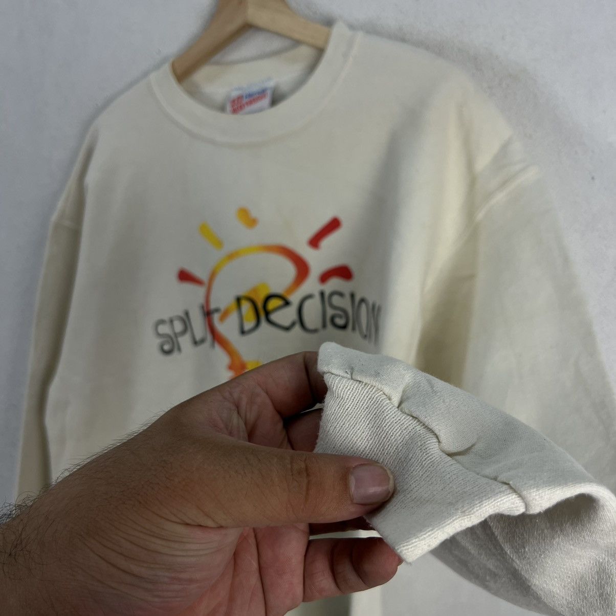 Vintage VINTAGE HANES HEAVYWEIGHT SWEATSHIRT CREWNECK BIG LOGO USA Size US L / EU 52-54 / 3 - 5 Thumbnail