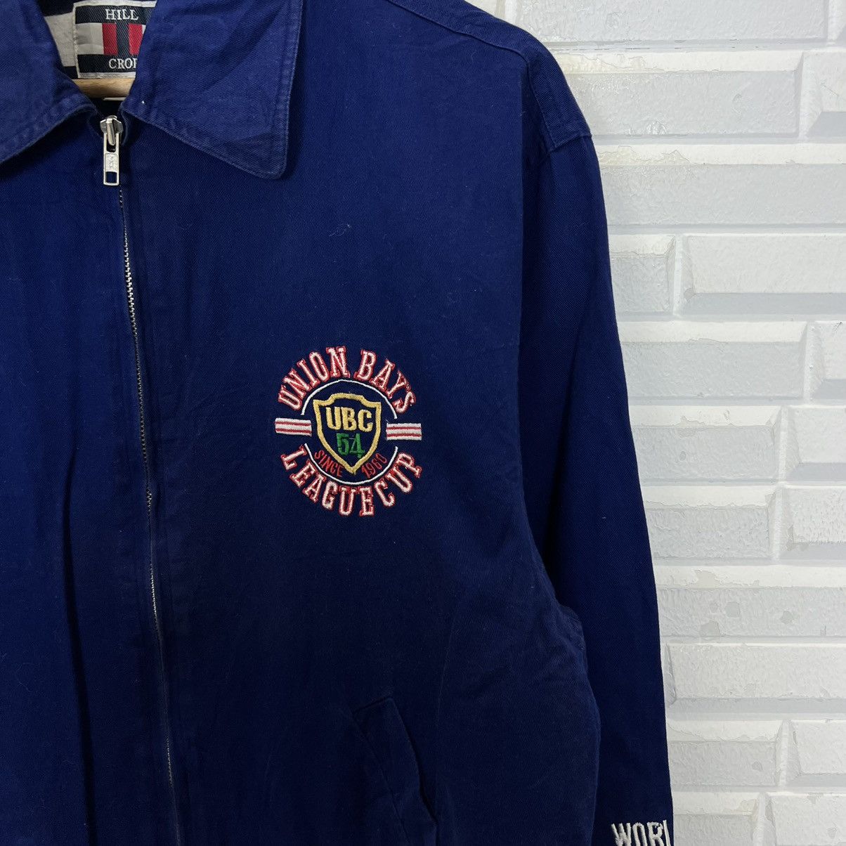 Japanese Brand RARE VINTAGE HILL CROP JACKET BIG LOGO Size US M / EU 48-50 / 2 - 5 Thumbnail