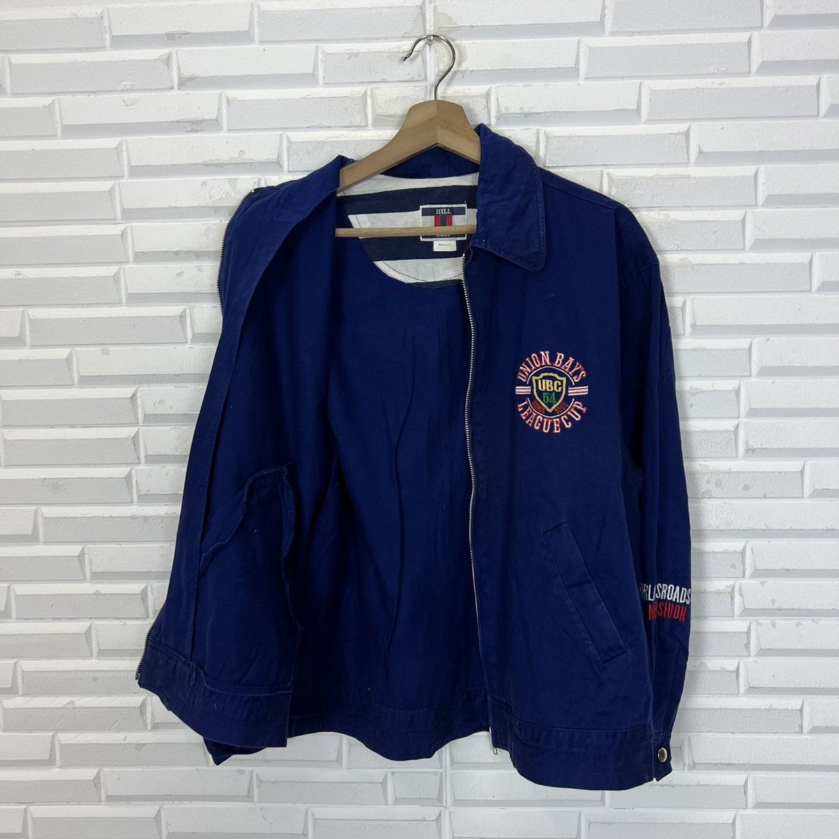 Japanese Brand RARE VINTAGE HILL CROP JACKET BIG LOGO Size US M / EU 48-50 / 2 - 9 Thumbnail