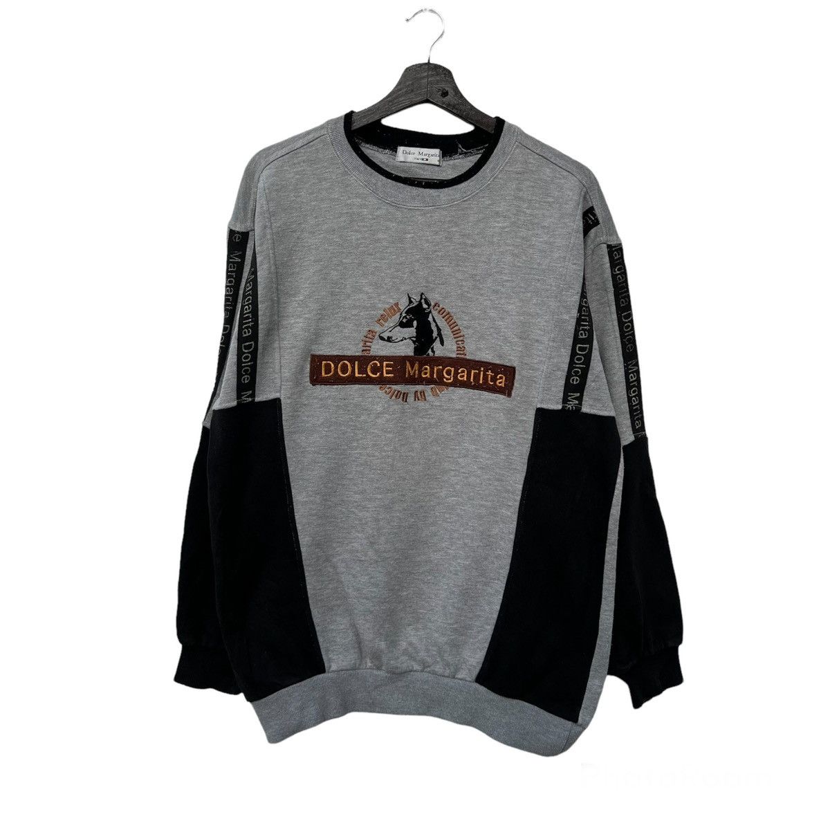 Japanese Brand VINTAGE DOLCE MARGARITA ITALY SWEATSHIRT BIG LOGO Size US M / EU 48-50 / 2 - 1 Thumbnail