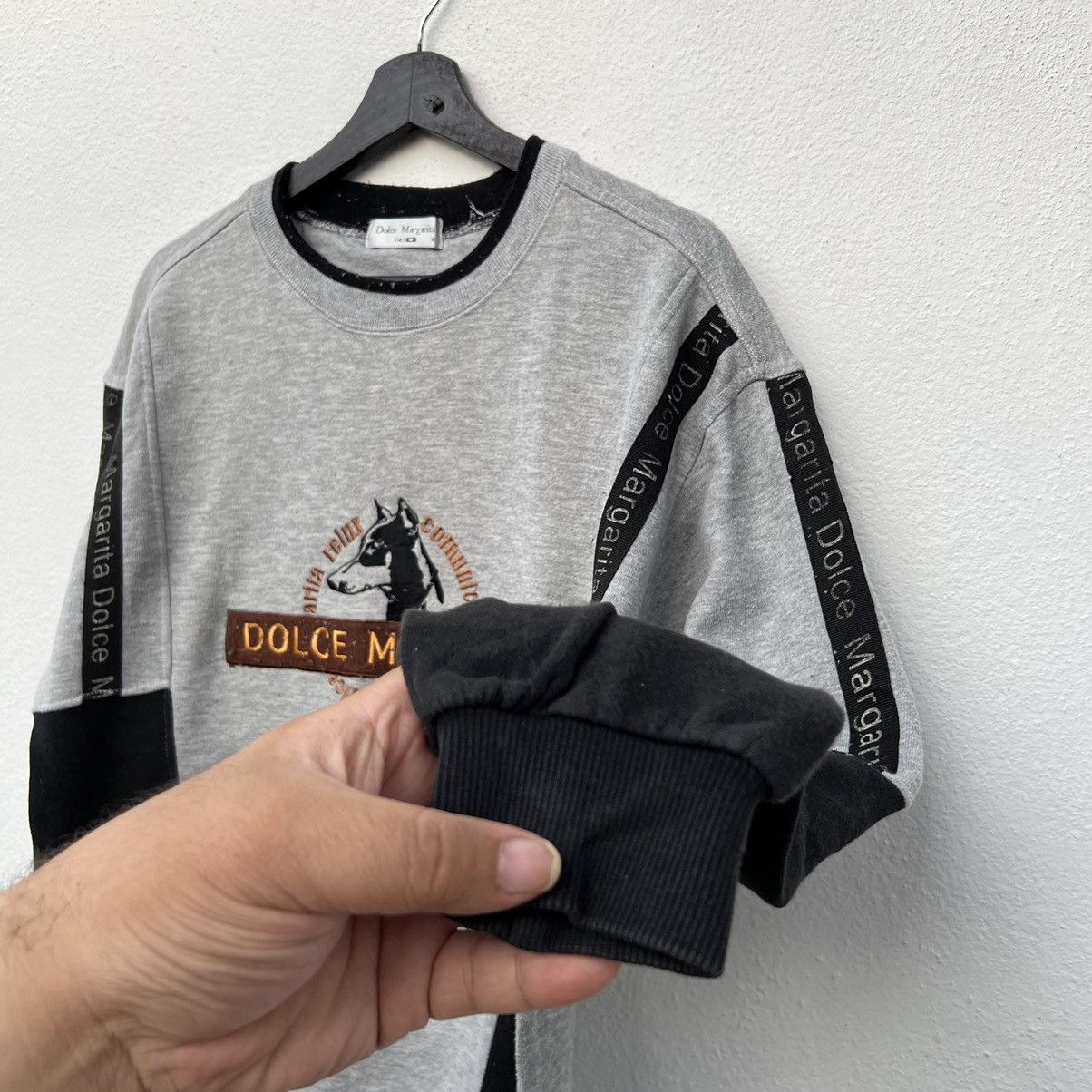 Japanese Brand VINTAGE DOLCE MARGARITA ITALY SWEATSHIRT BIG LOGO Size US M / EU 48-50 / 2 - 8 Thumbnail
