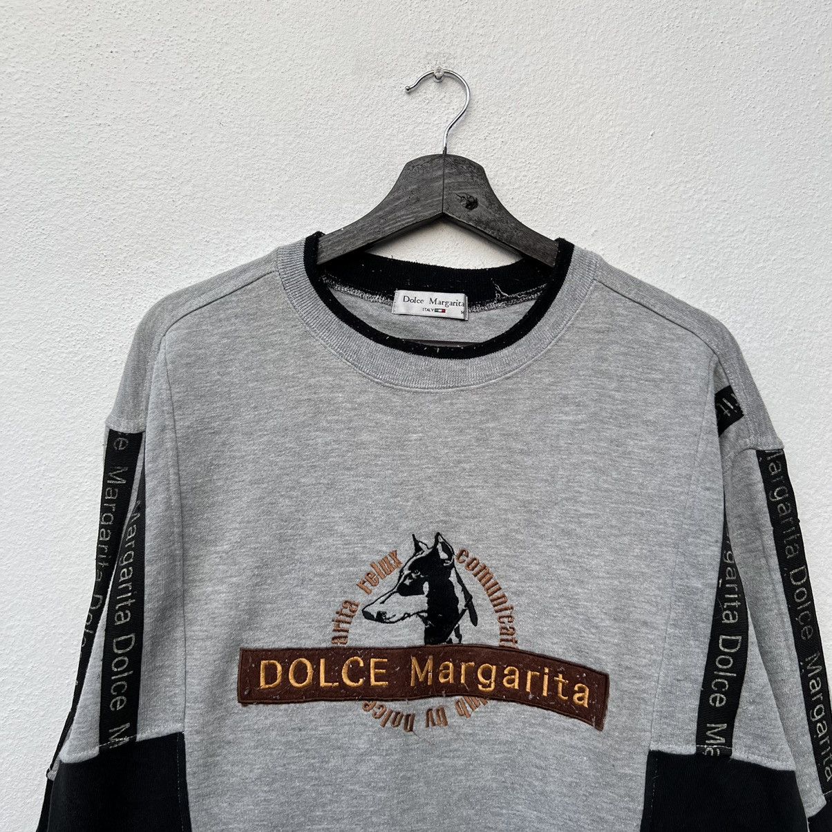 Japanese Brand VINTAGE DOLCE MARGARITA ITALY SWEATSHIRT BIG LOGO Size US M / EU 48-50 / 2 - 3 Thumbnail