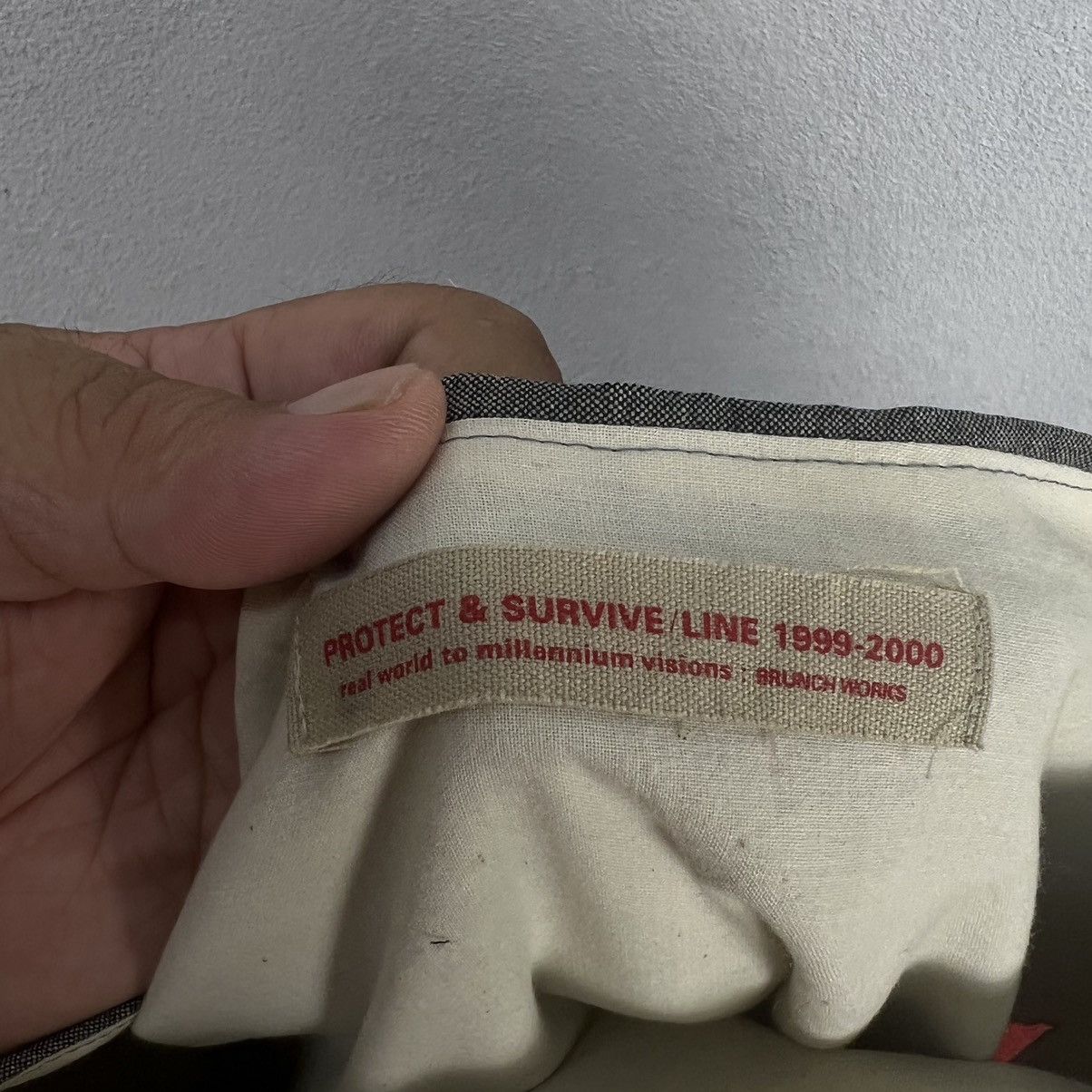 Vintage PROJECT & SURVIVE/LINE 1999-2000 BRUNCH WORKS MADE IN JAPAN Size US M / EU 48-50 / 2 - 11 Thumbnail