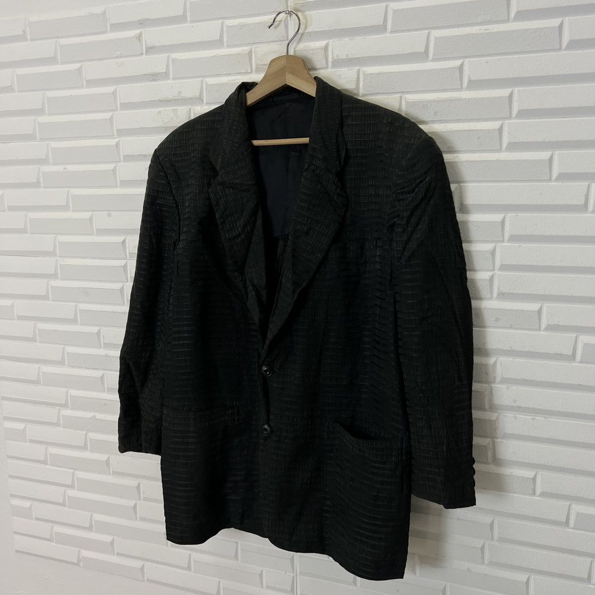 Japanese Brand VINTAGE LANVIN PARIS CASUAL JACKET Size US M / EU 48-50 / 2 - 2 Thumbnail