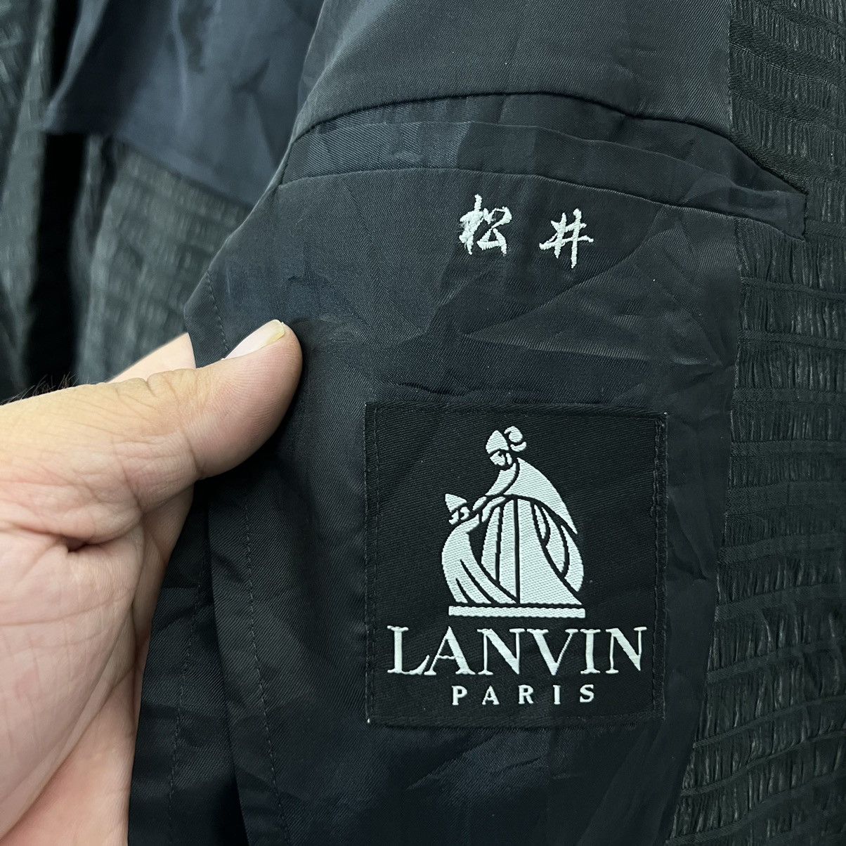 Japanese Brand VINTAGE LANVIN PARIS CASUAL JACKET Size US M / EU 48-50 / 2 - 8 Thumbnail