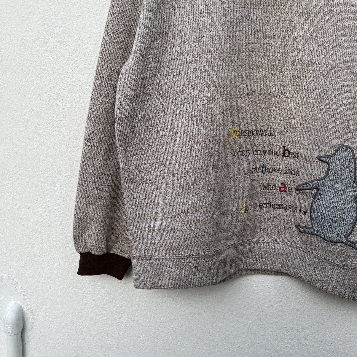 Japanese Brand VINTAGE MUNSINGWEAR JAPAN SWEATSHIRT BIG LOGO Size US M / EU 48-50 / 2 - 4 Thumbnail