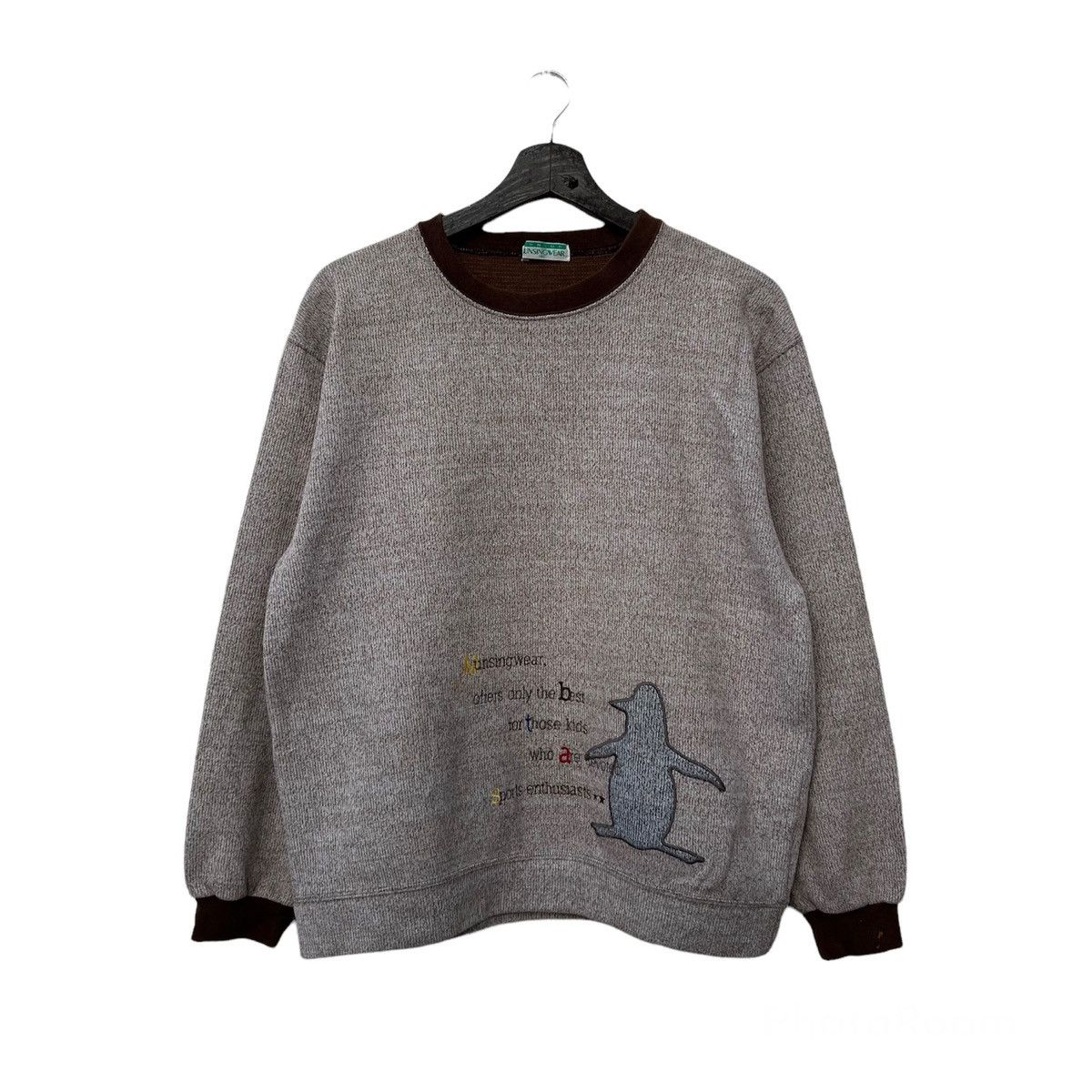 Japanese Brand VINTAGE MUNSINGWEAR JAPAN SWEATSHIRT BIG LOGO Size US M / EU 48-50 / 2 - 1 Thumbnail