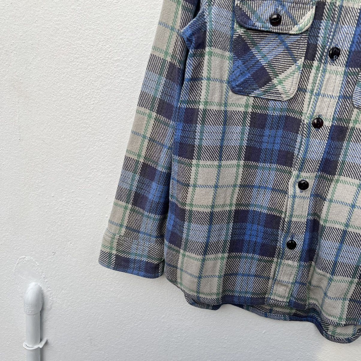 Flannel VINTAGE 5 BROTHERS MADE IN USA FLANNEL TARTAN DESIGN Size US M / EU 48-50 / 2 - 4 Thumbnail
