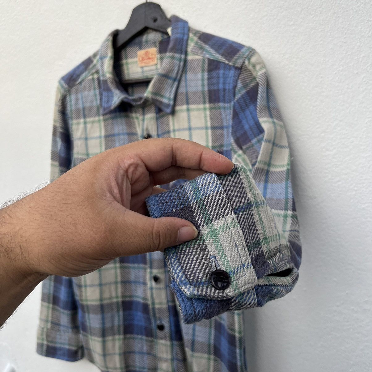 Flannel VINTAGE 5 BROTHERS MADE IN USA FLANNEL TARTAN DESIGN Size US M / EU 48-50 / 2 - 7 Thumbnail