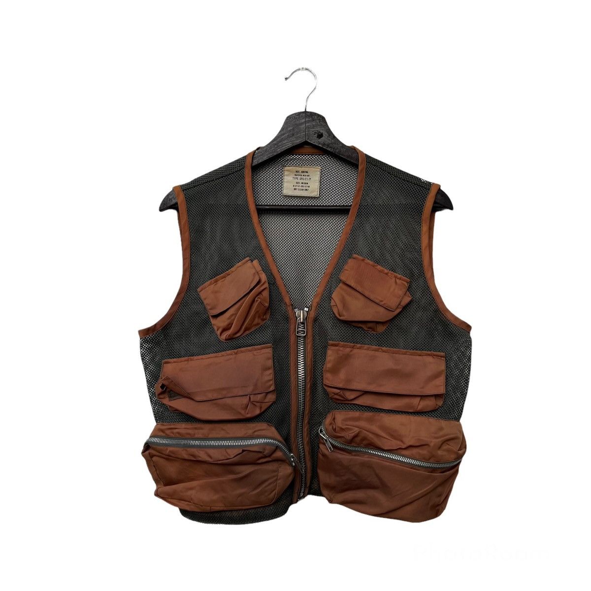 VINTAGE VEST SURVIVAL UTILITY MULTI POCKET TYPE SRU-12