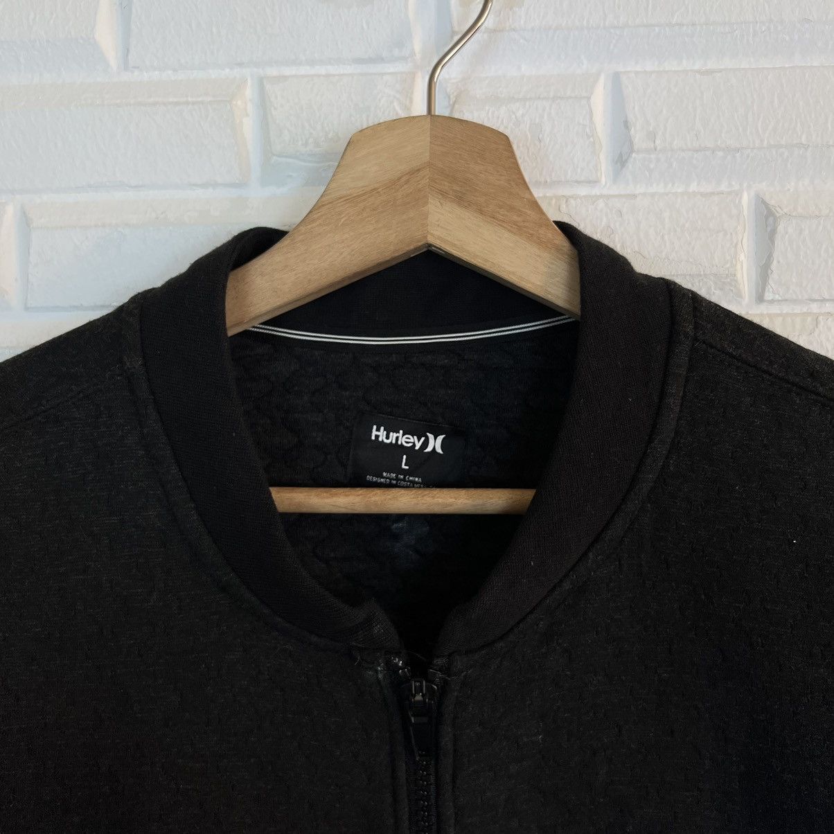 Hurley QUILTED ZIPPER JACKET HURLEY BIKER STYLE DESIGN Size US L / EU 52-54 / 3 - 5 Thumbnail