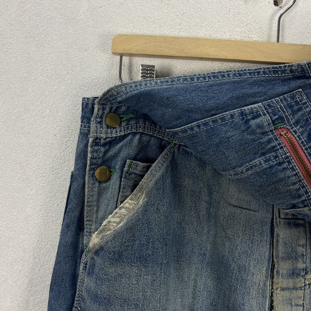 VINTAGE WORKERS WEAR OVERALLS POINTER BRAND JAPAN FABRIC