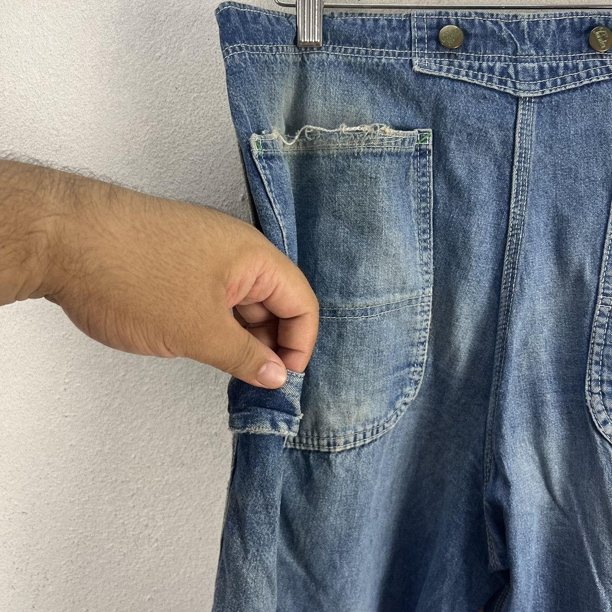 VINTAGE WORKERS WEAR OVERALLS POINTER BRAND JAPAN FABRIC