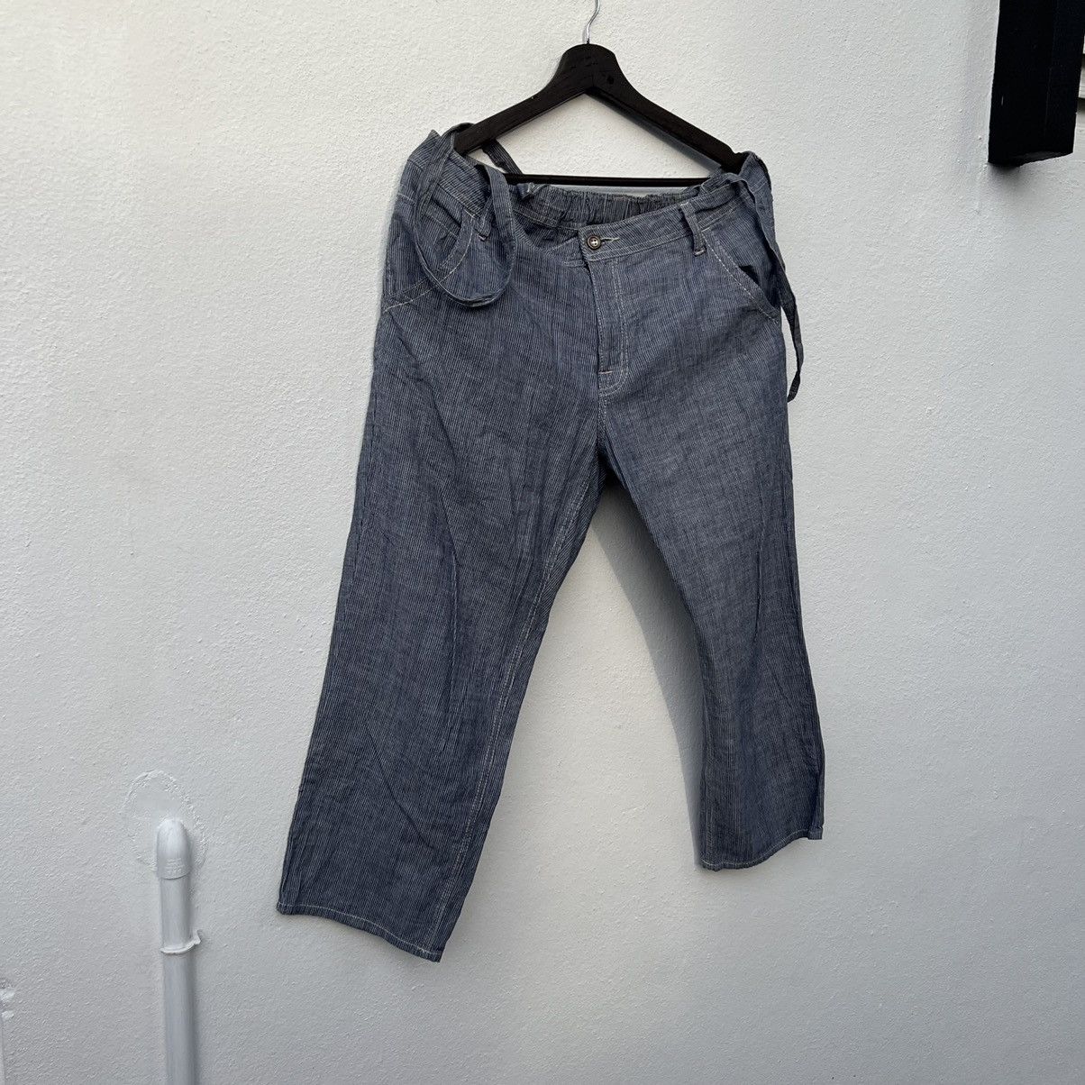 Japanese Brand VINTAGE PARACHUTE BIKER PANTS JAPAN STREETWEAR STYLE Size US 30 / EU 46 - 5 Thumbnail