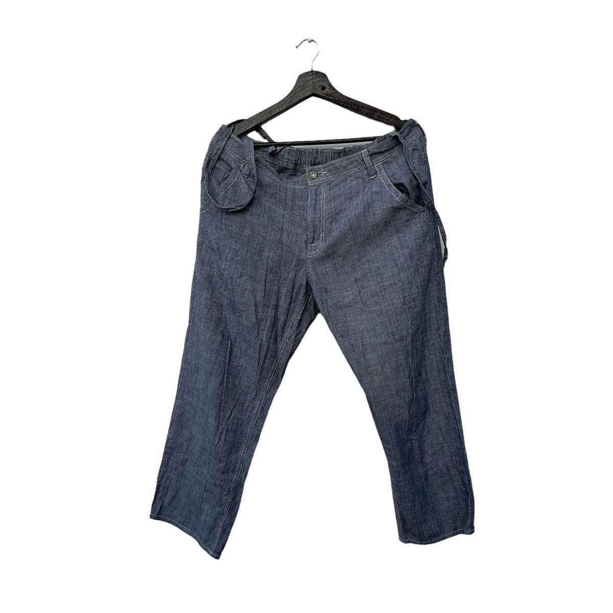 Japanese Brand VINTAGE PARACHUTE BIKER PANTS JAPAN STREETWEAR STYLE Size US 30 / EU 46 - 1 Thumbnail