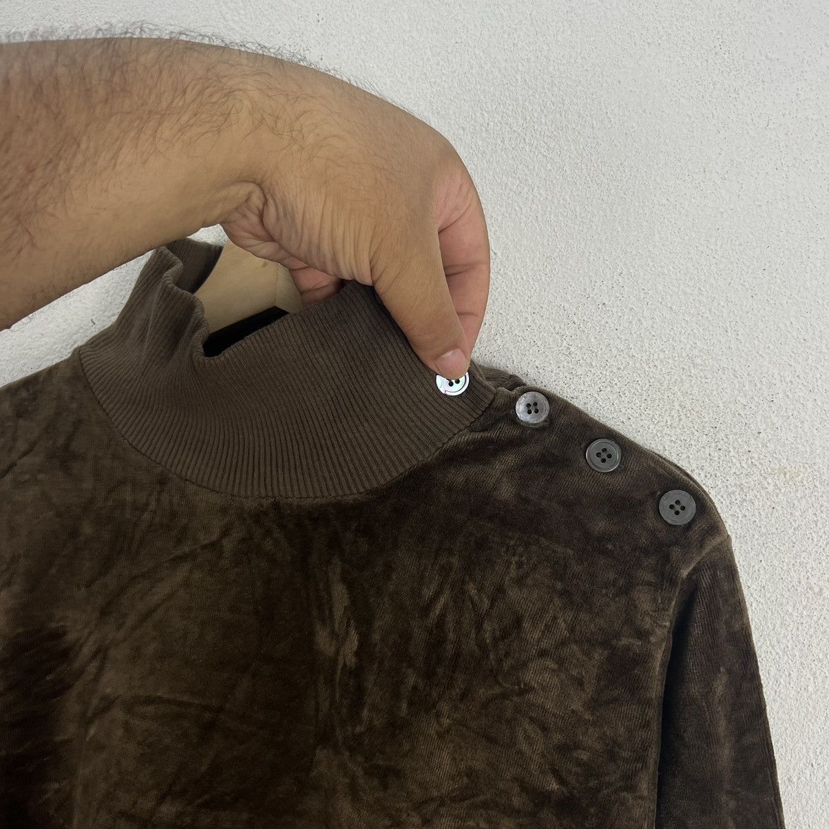 A.P.C. RARE COLLAR SWEATSHIRT APC MADE IN FRANCE Size US M / EU 48-50 / 2 - 3 Thumbnail