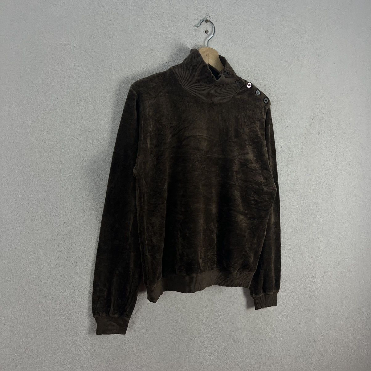 A.P.C. RARE COLLAR SWEATSHIRT APC MADE IN FRANCE Size US M / EU 48-50 / 2 - 2 Thumbnail