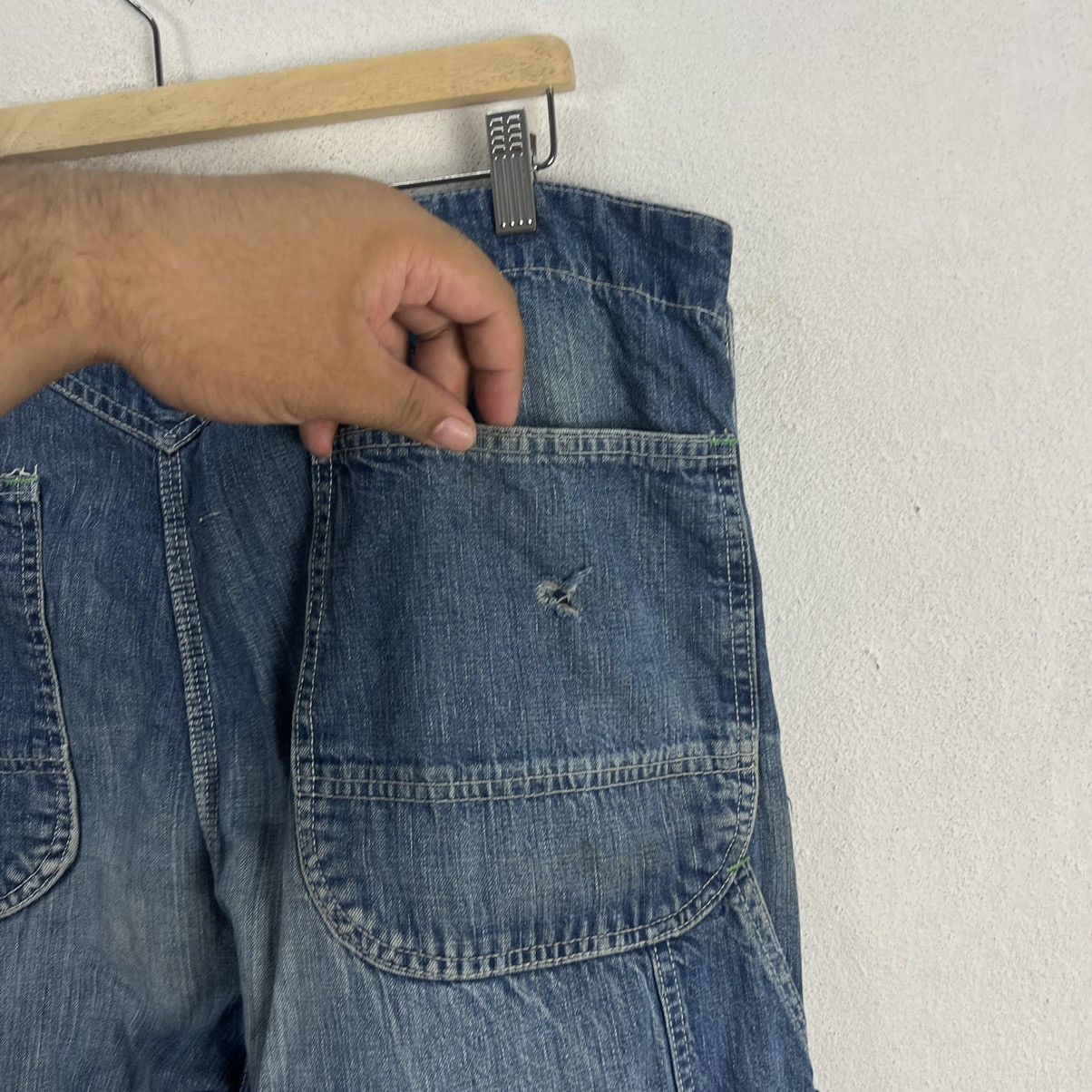 Japanese Brand VINTAGE LIBERTY OVERALLS DENIM WORKERS WEAR Size US 38 / EU 54 - 12 Thumbnail