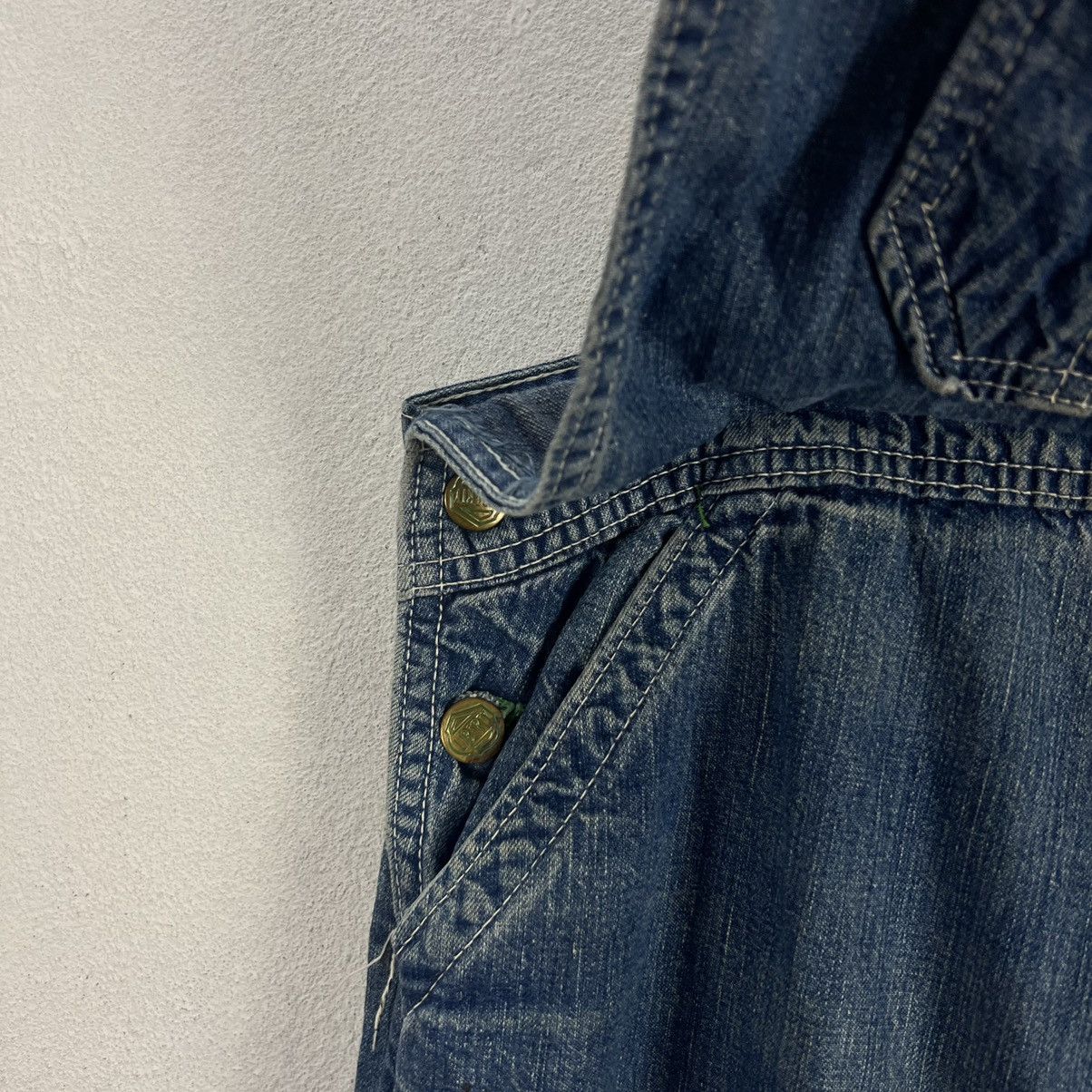 Japanese Brand VINTAGE LIBERTY OVERALLS DENIM WORKERS WEAR Size US 38 / EU 54 - 8 Thumbnail