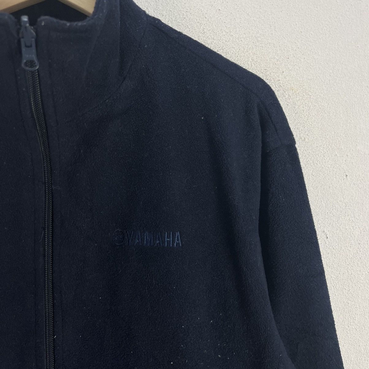 Japanese Brand VINTAGE YAMAHA FLEECE JACKET ZIPPER RACING STAFF Size US M / EU 48-50 / 2 - 3 Thumbnail