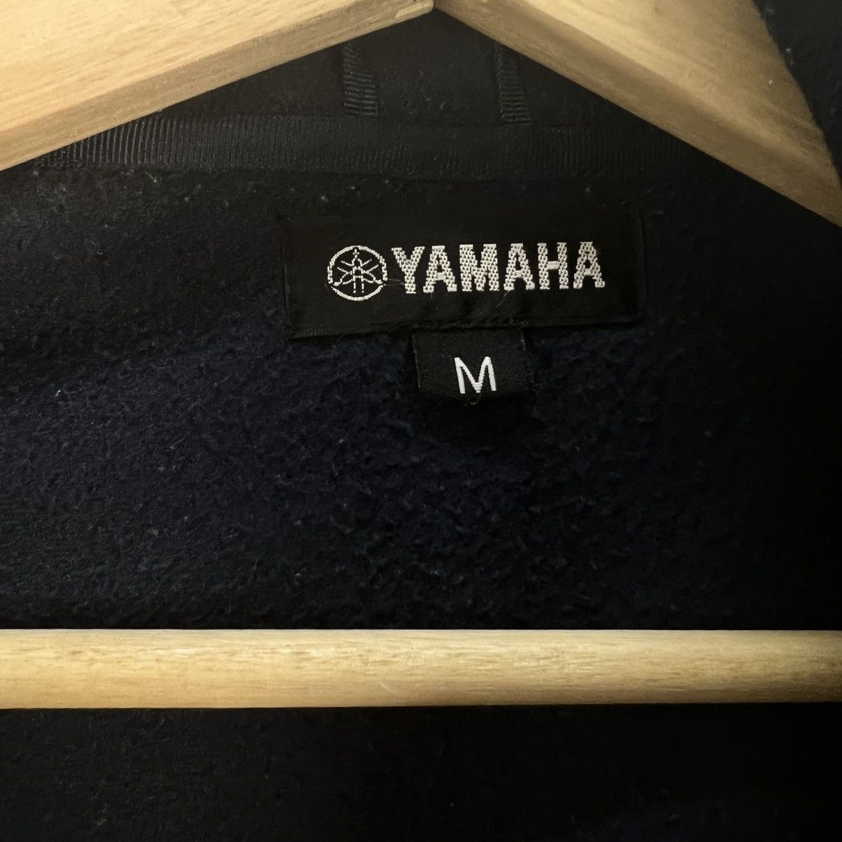 Japanese Brand VINTAGE YAMAHA FLEECE JACKET ZIPPER RACING STAFF Size US M / EU 48-50 / 2 - 10 Thumbnail