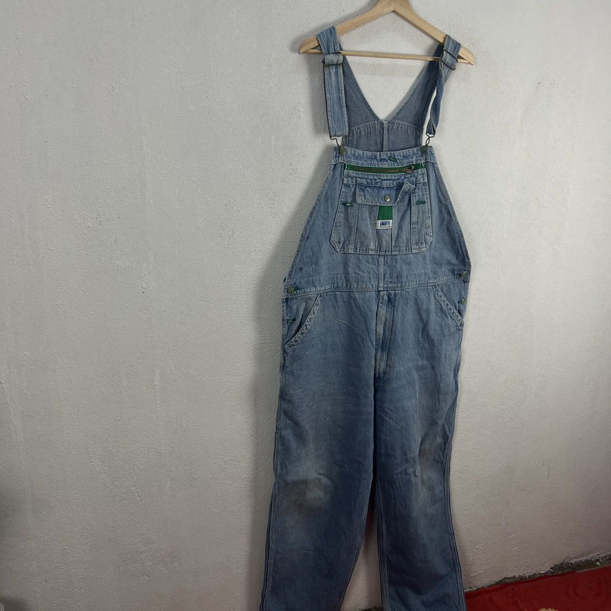 Vintage VINTAGE LIBERTY OVERALLS DENIM WORKERS WEAR Size US 40 / EU 56 - 3 Thumbnail