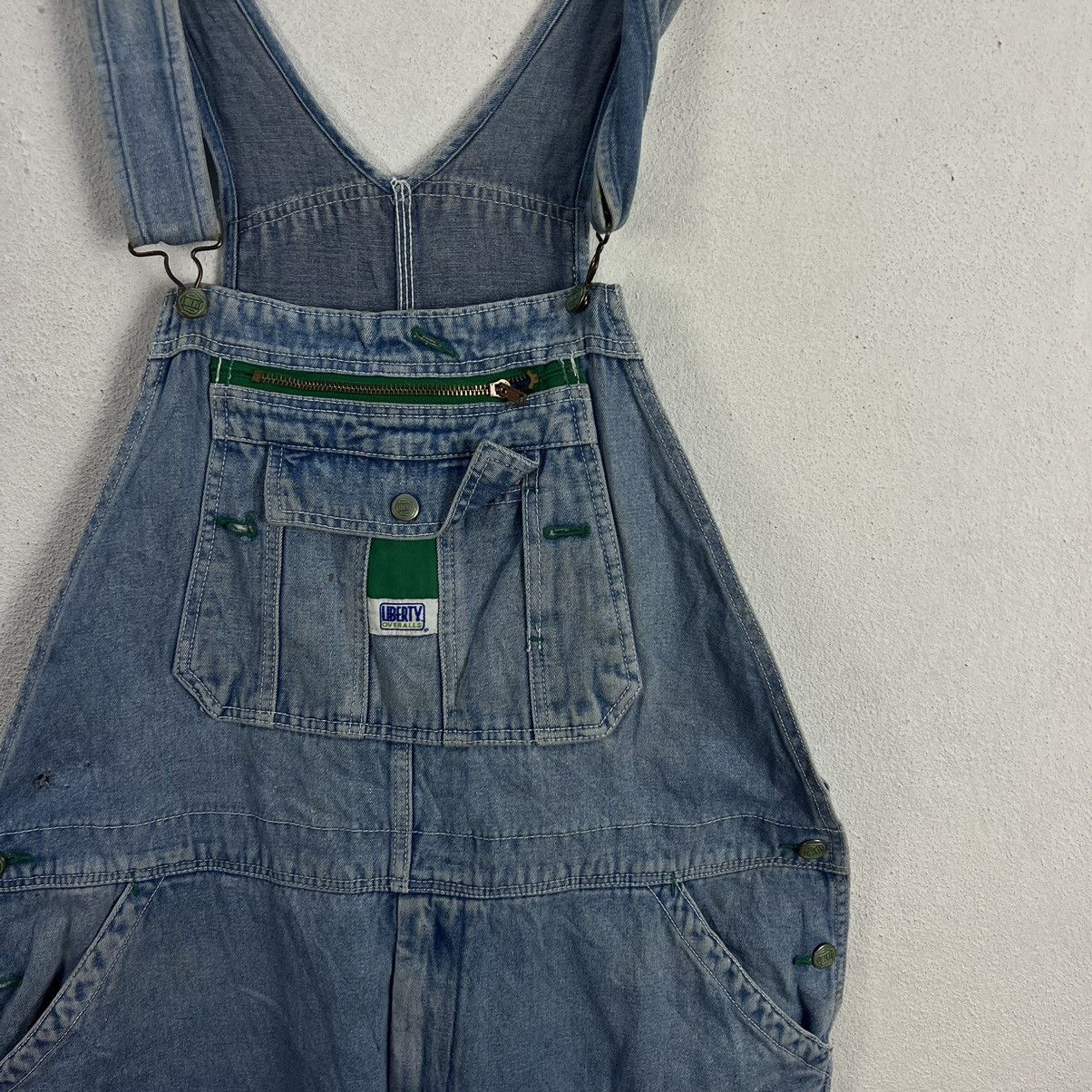 Vintage VINTAGE LIBERTY OVERALLS DENIM WORKERS WEAR Size US 40 / EU 56 - 4 Thumbnail