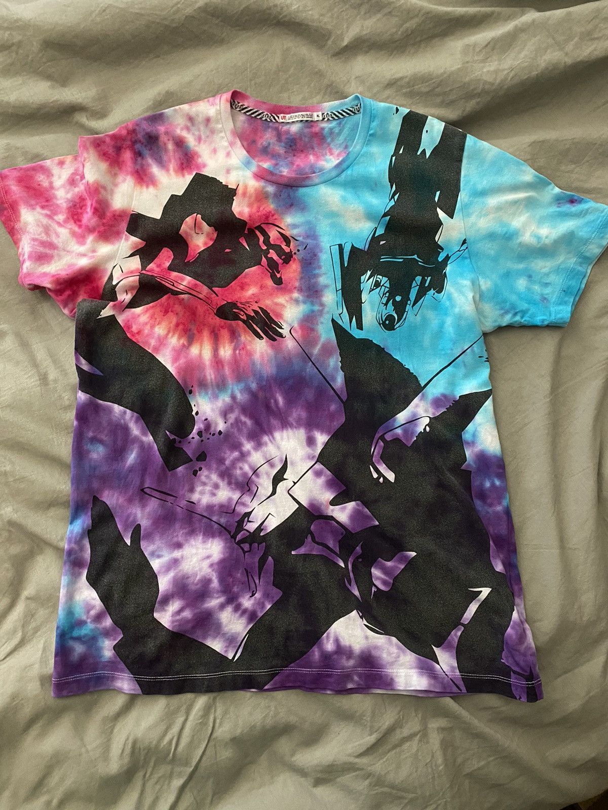 evangelion tie dye shirt