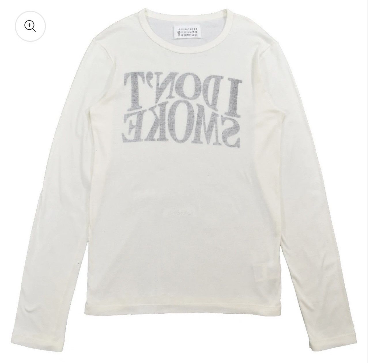 Maison Margiela I Don’t Smoke long sleeve Size US L / EU 52-54 / 3 - 1 Thumbnail