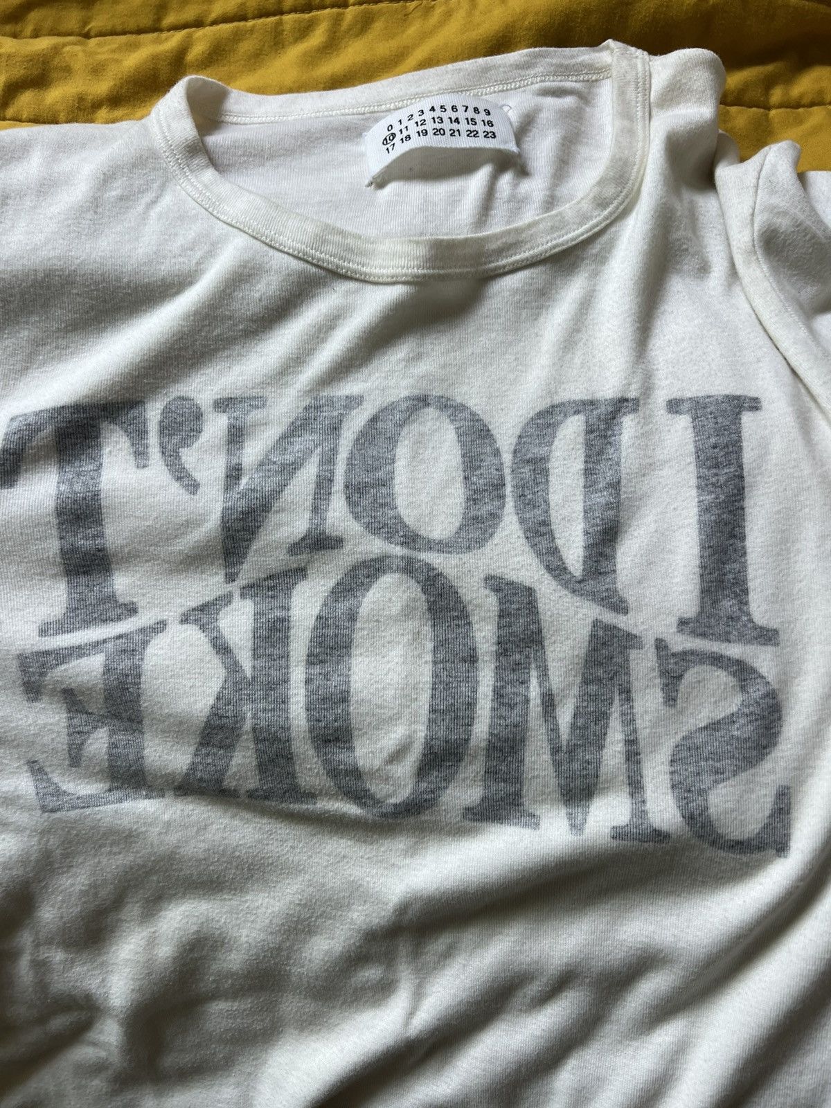 Maison Margiela I Don’t Smoke long sleeve Size US L / EU 52-54 / 3 - 4 Thumbnail