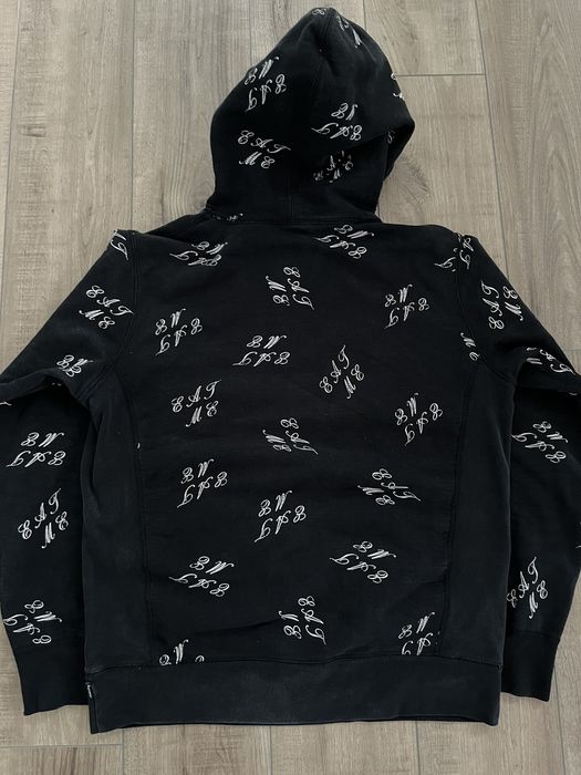 Supreme all over online print hoodie