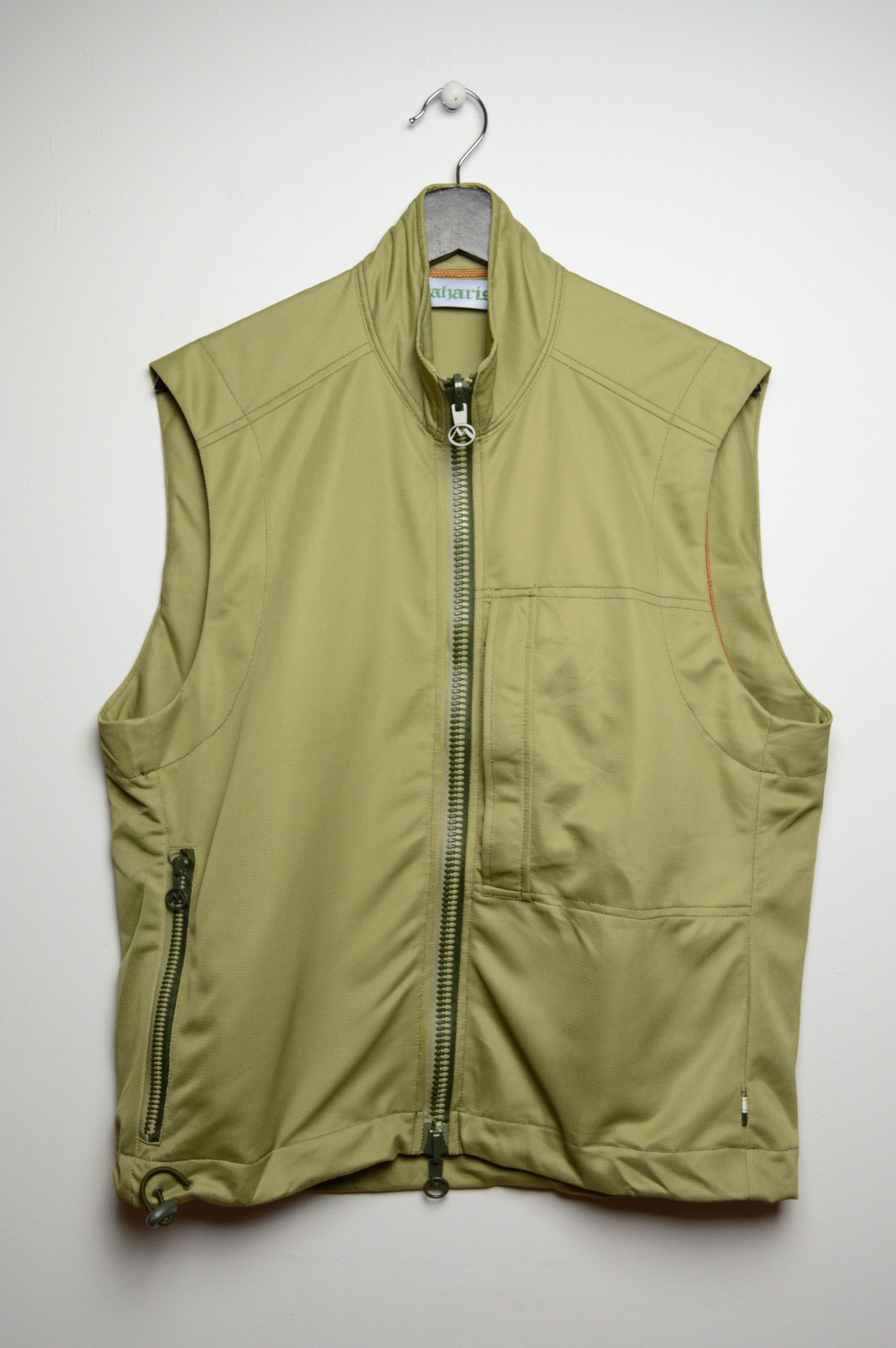 image of Archival Clothing x Maharishi Coolmax Vest Deadstock Archive in Khaki, Men's (Size Medium)