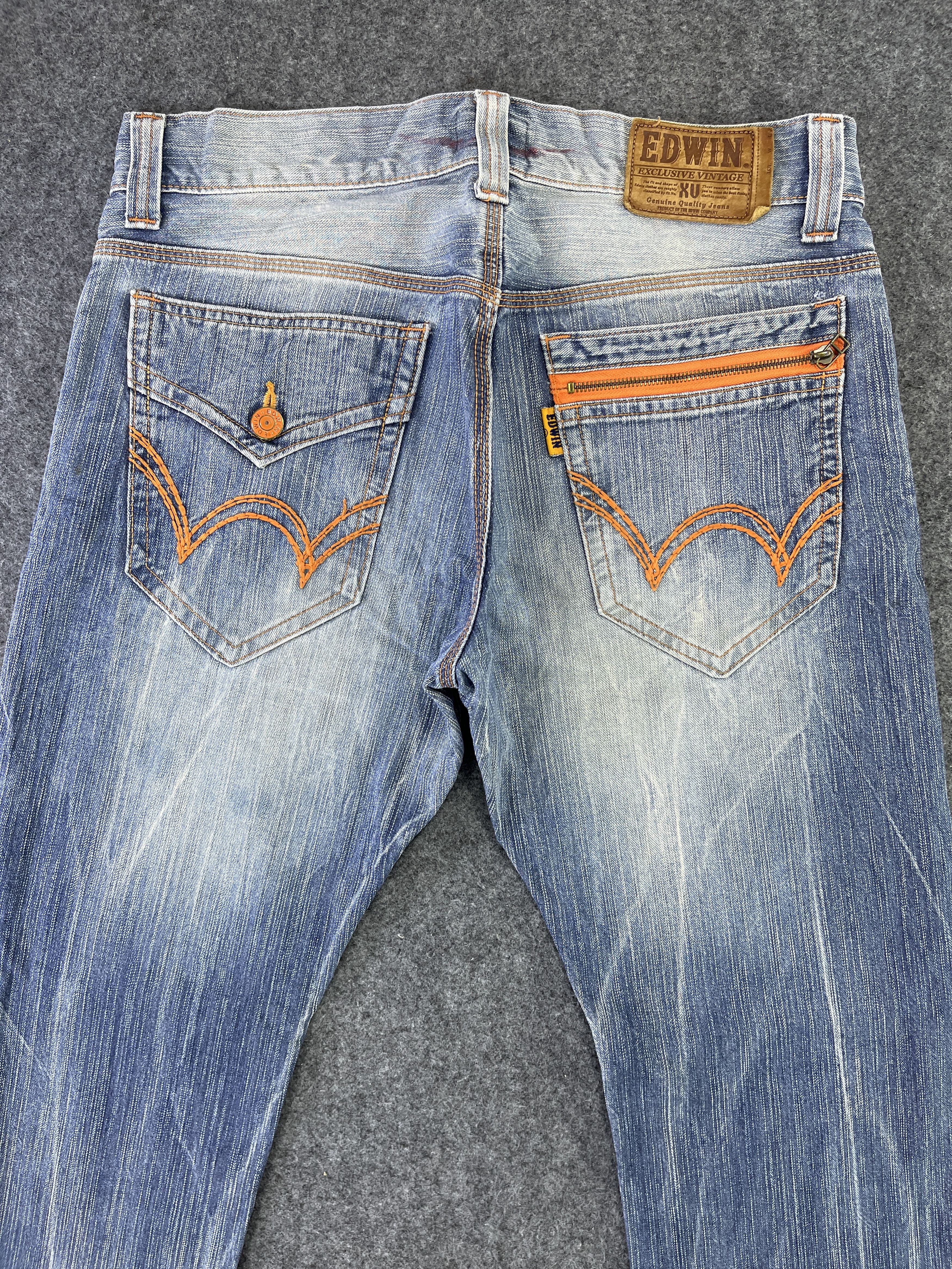 Edwin Edwin XV Jeans Distressed Denim J833 Size US 36 / EU 52 - 4 Thumbnail