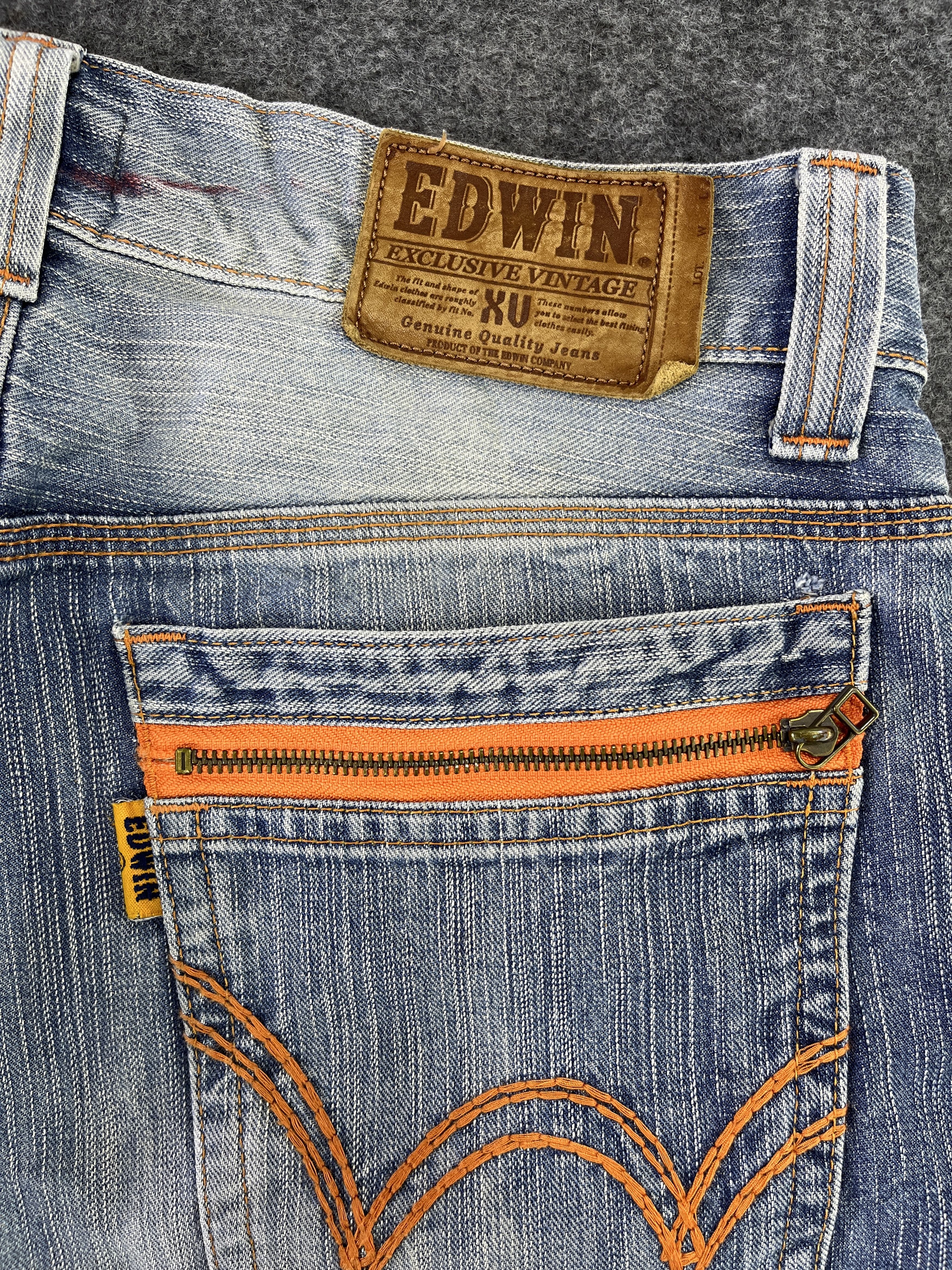 Edwin Edwin XV Jeans Distressed Denim J833 Size US 36 / EU 52 - 14 Thumbnail